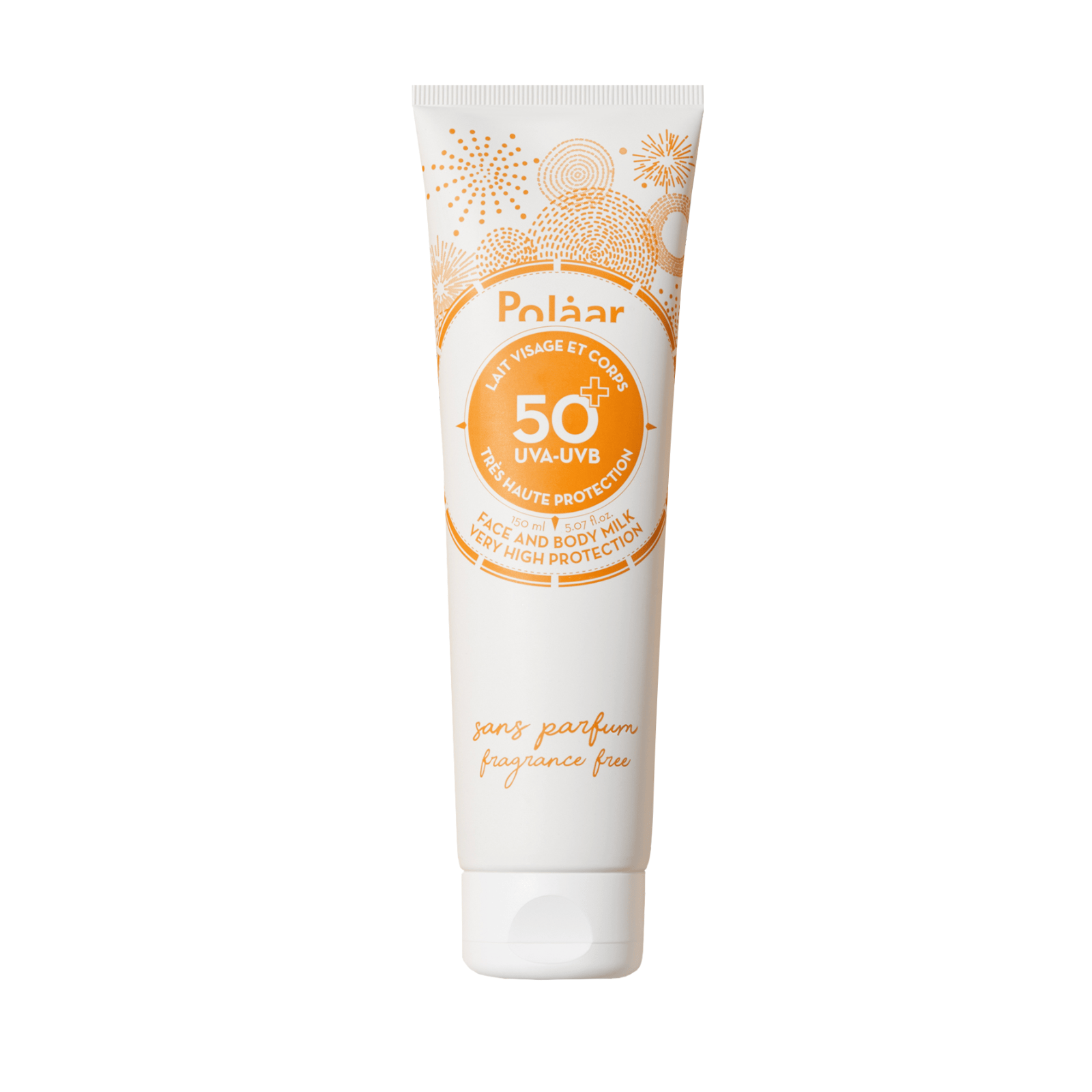 Fragrance-free Very High Protection SPF50+ face and body sun lotion POLAAR