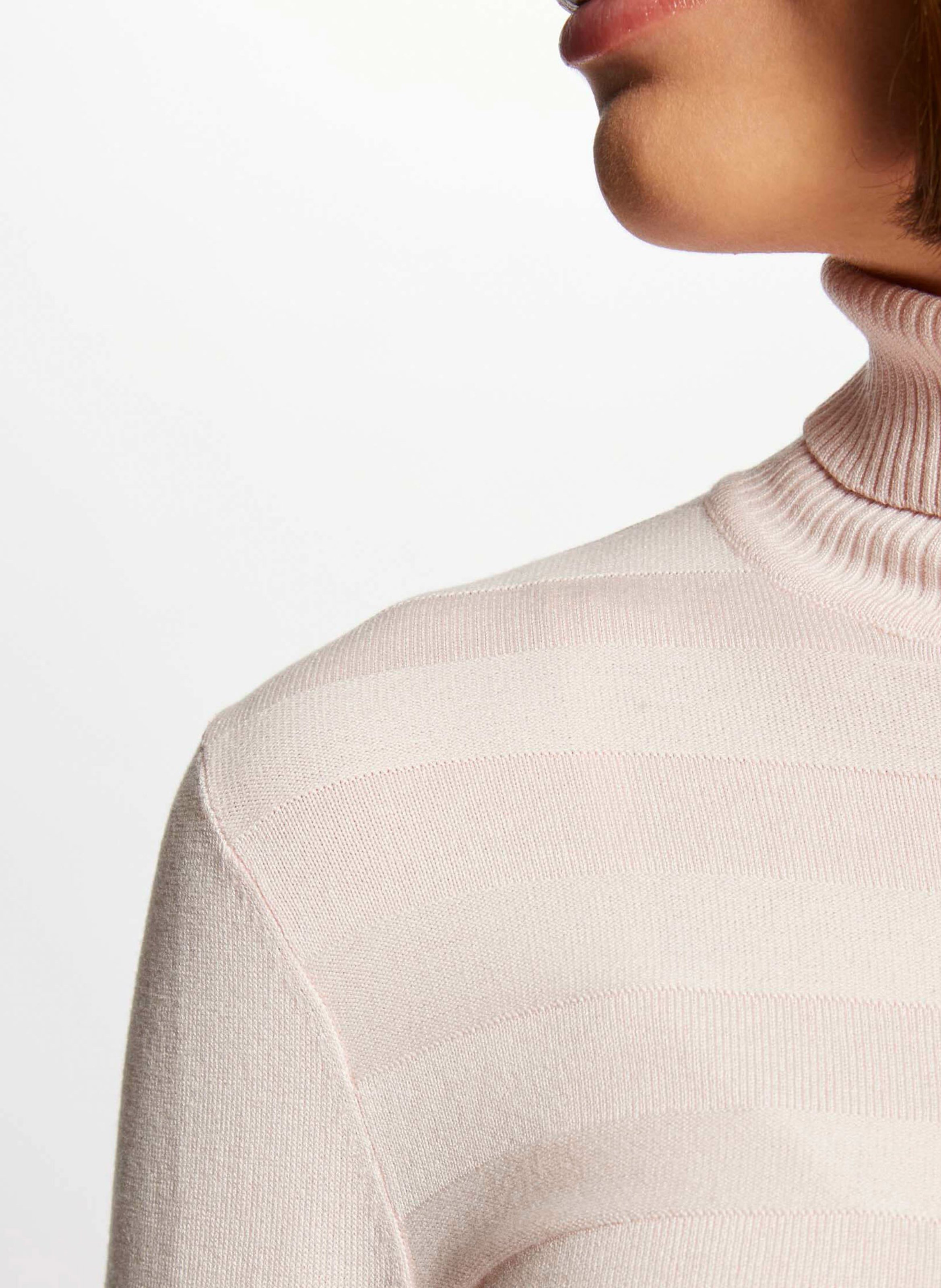 Rollkragenpullover MORGAN Rosa