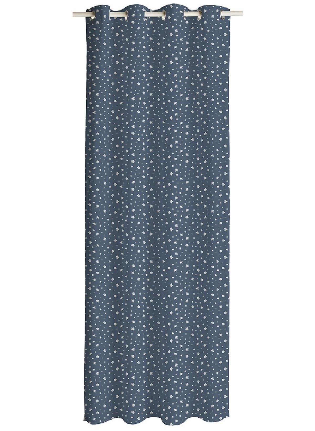 Cotton curtain TODAY LINGE DE MAISON Blue