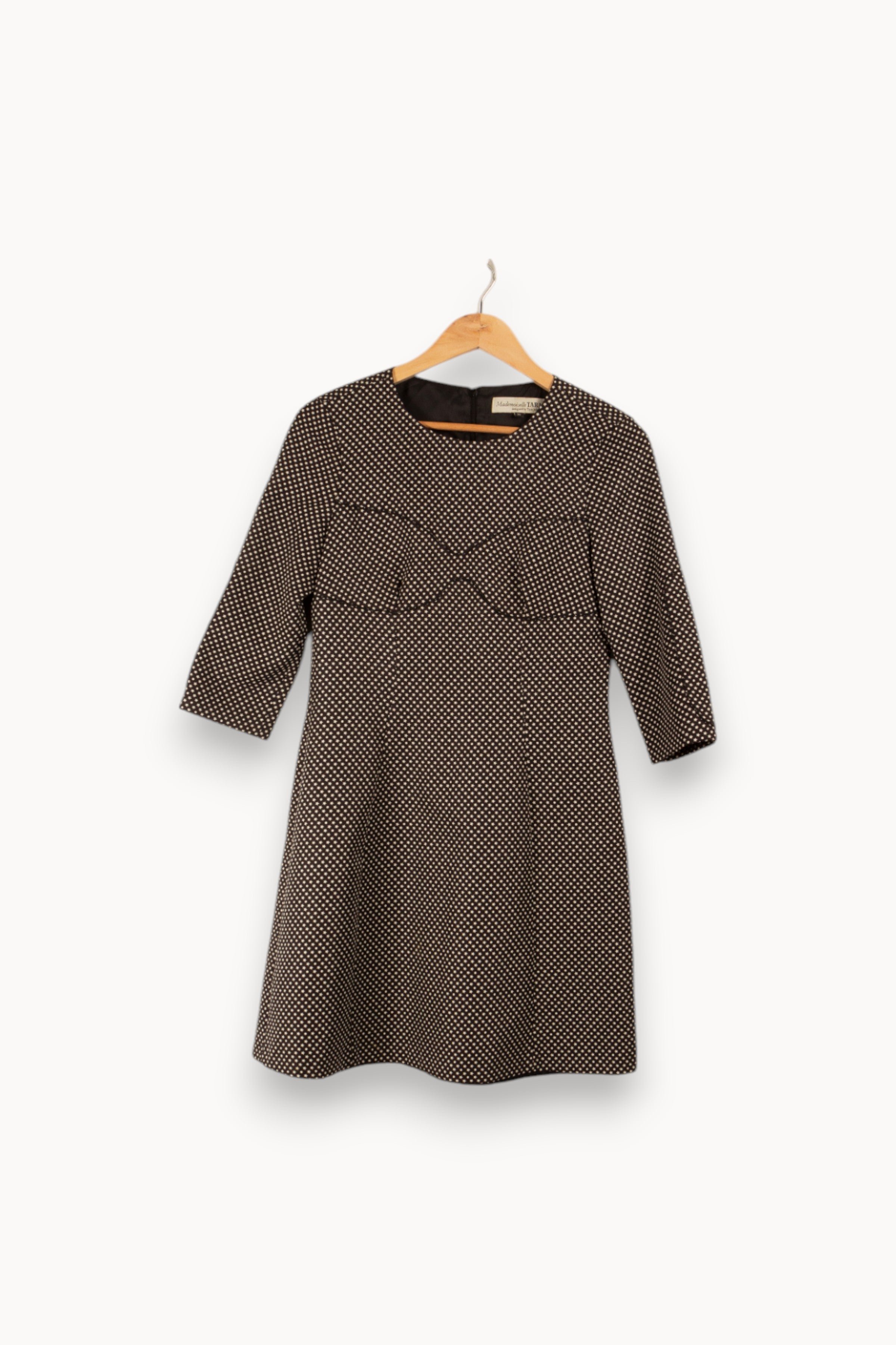 Cotton dress TARA JARMON - Seconde Main Black