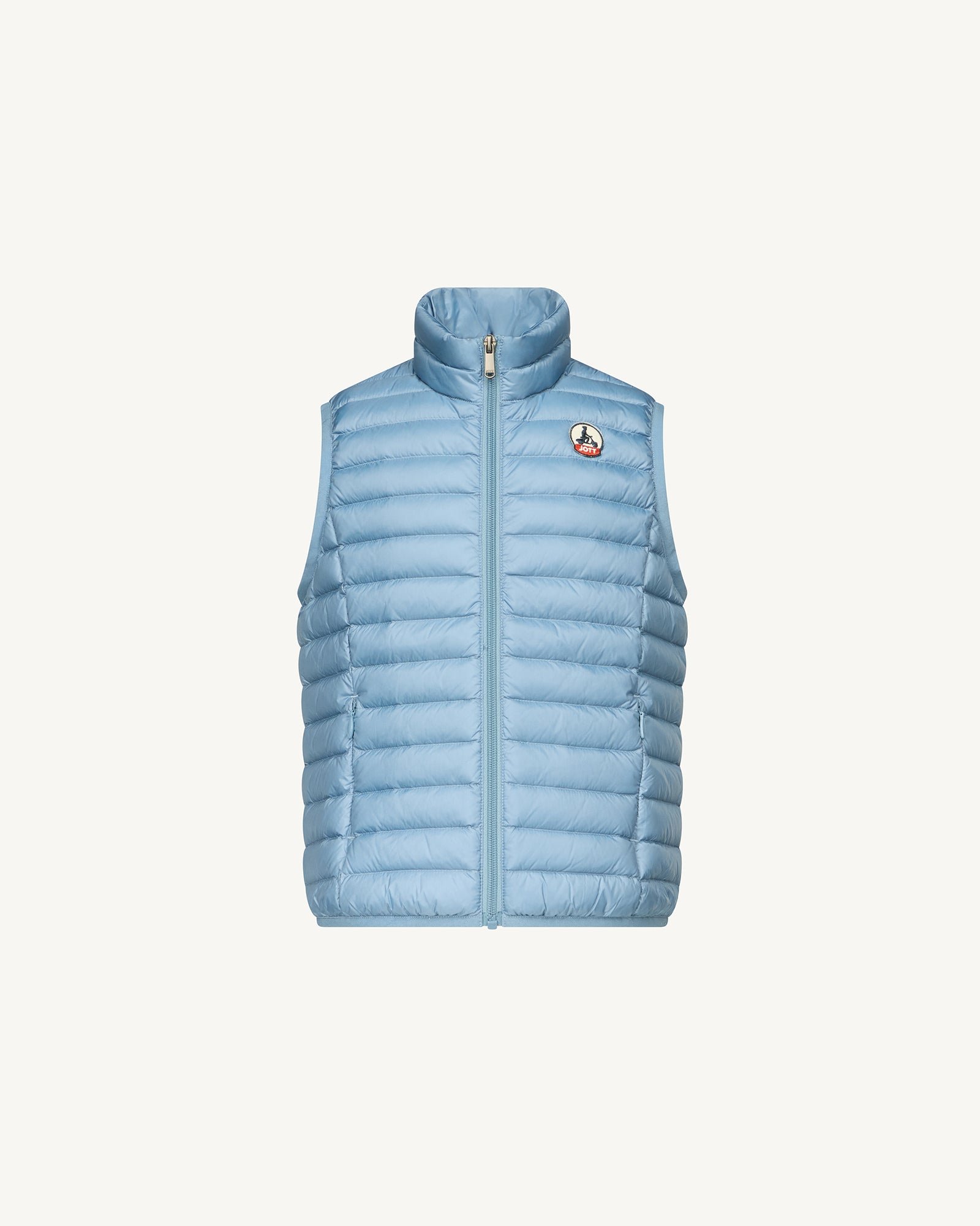 Zoe children's sleeveless puffer jacket JOTT Blue