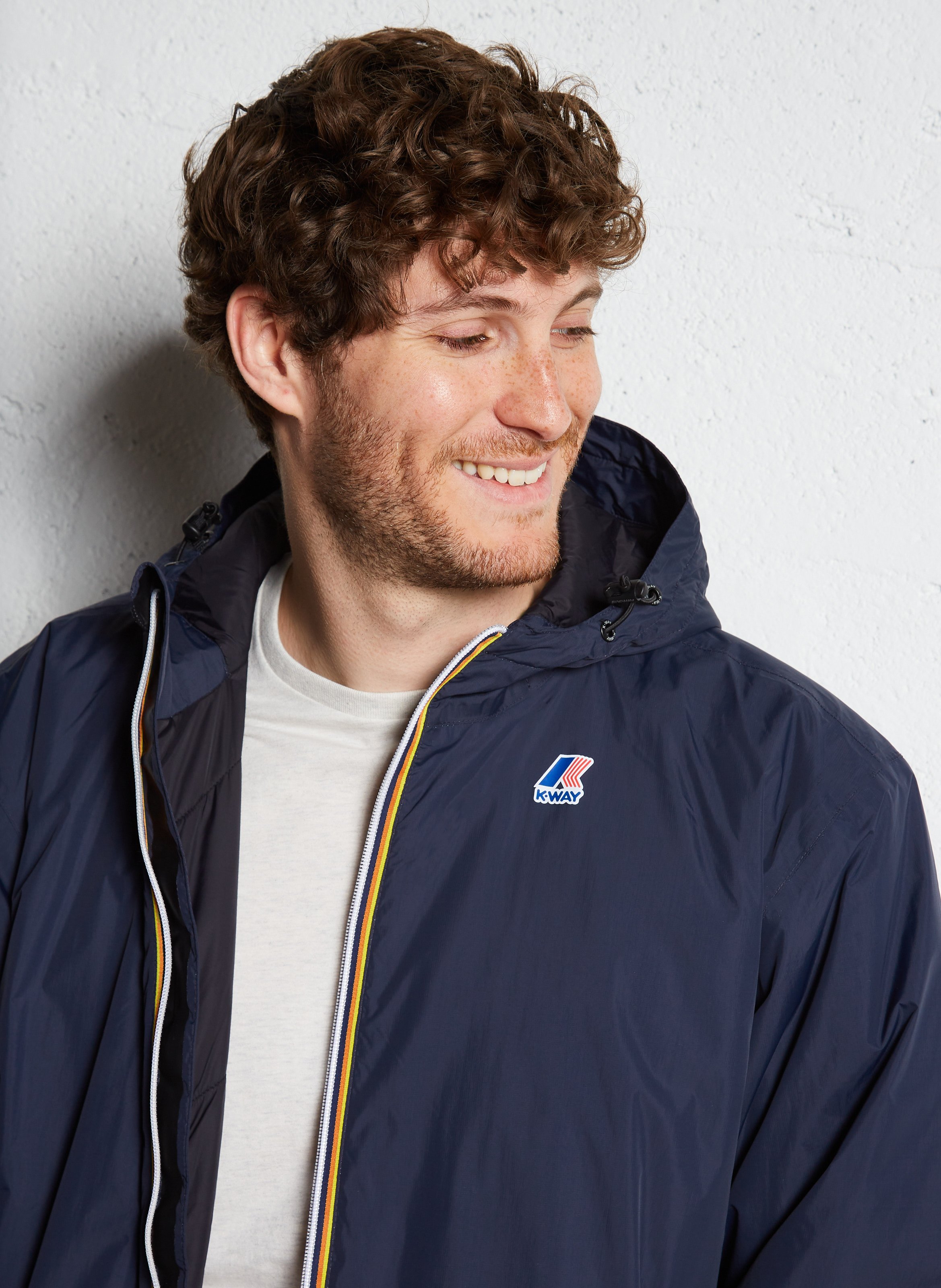 Coupe-vent droit Bleu