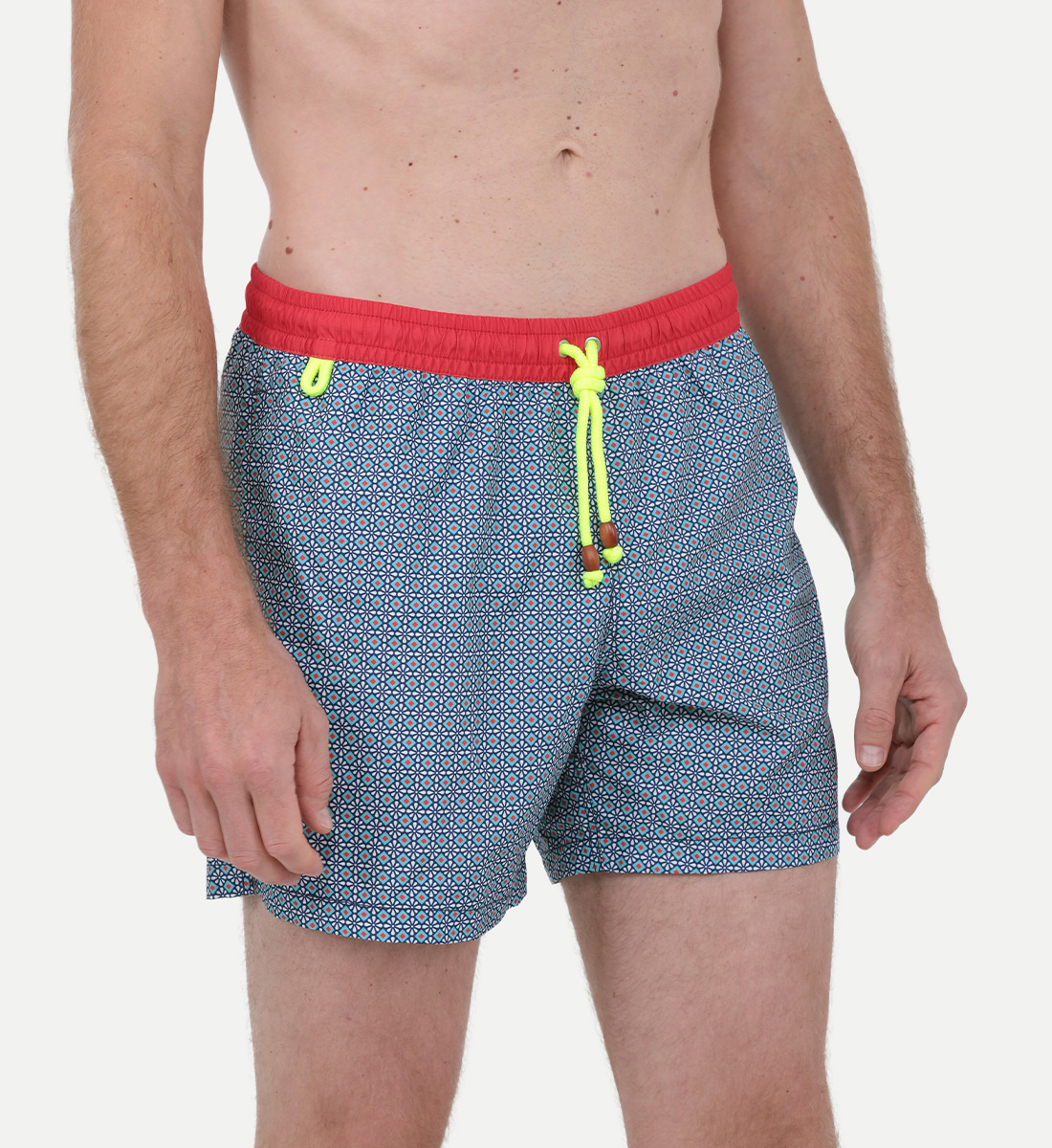 Swim shorts - original azulejos GILI'S Blue