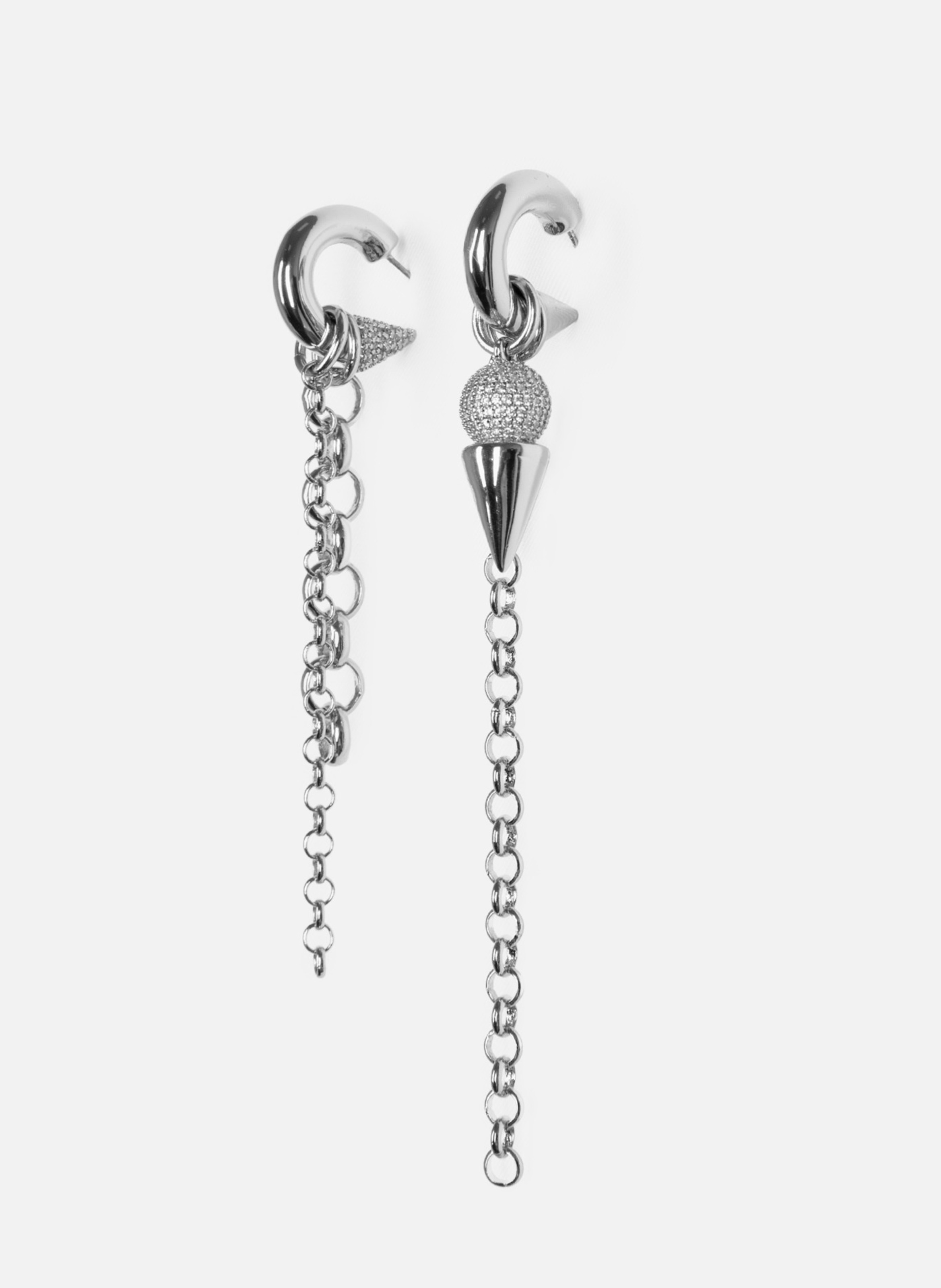 Set of 2 earrings THE KOOPLES Grey