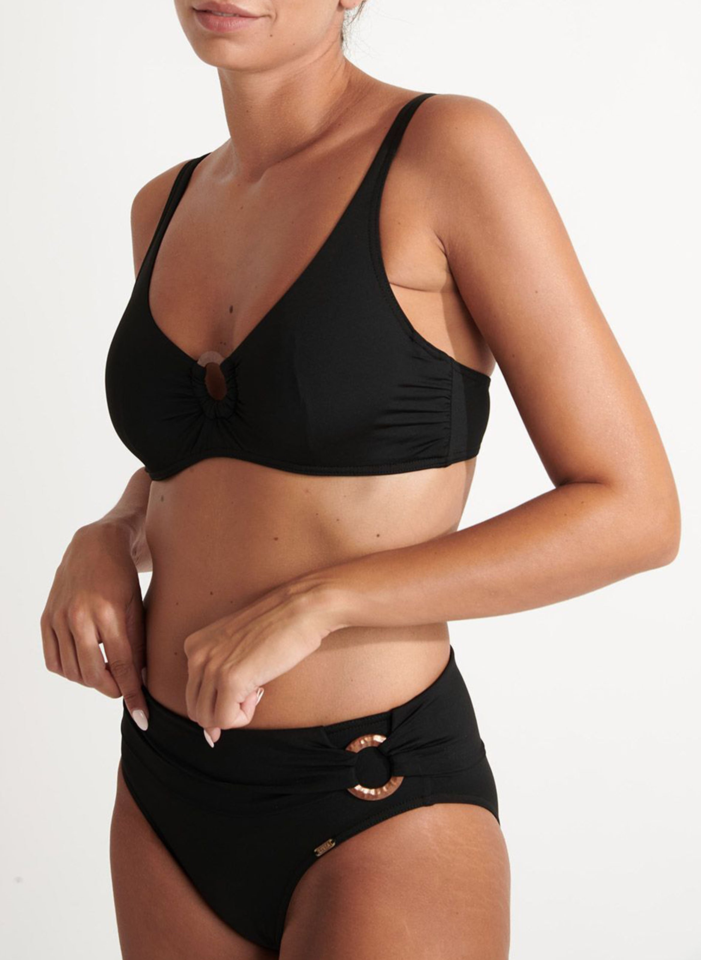 Bikinioberteil Schwarz