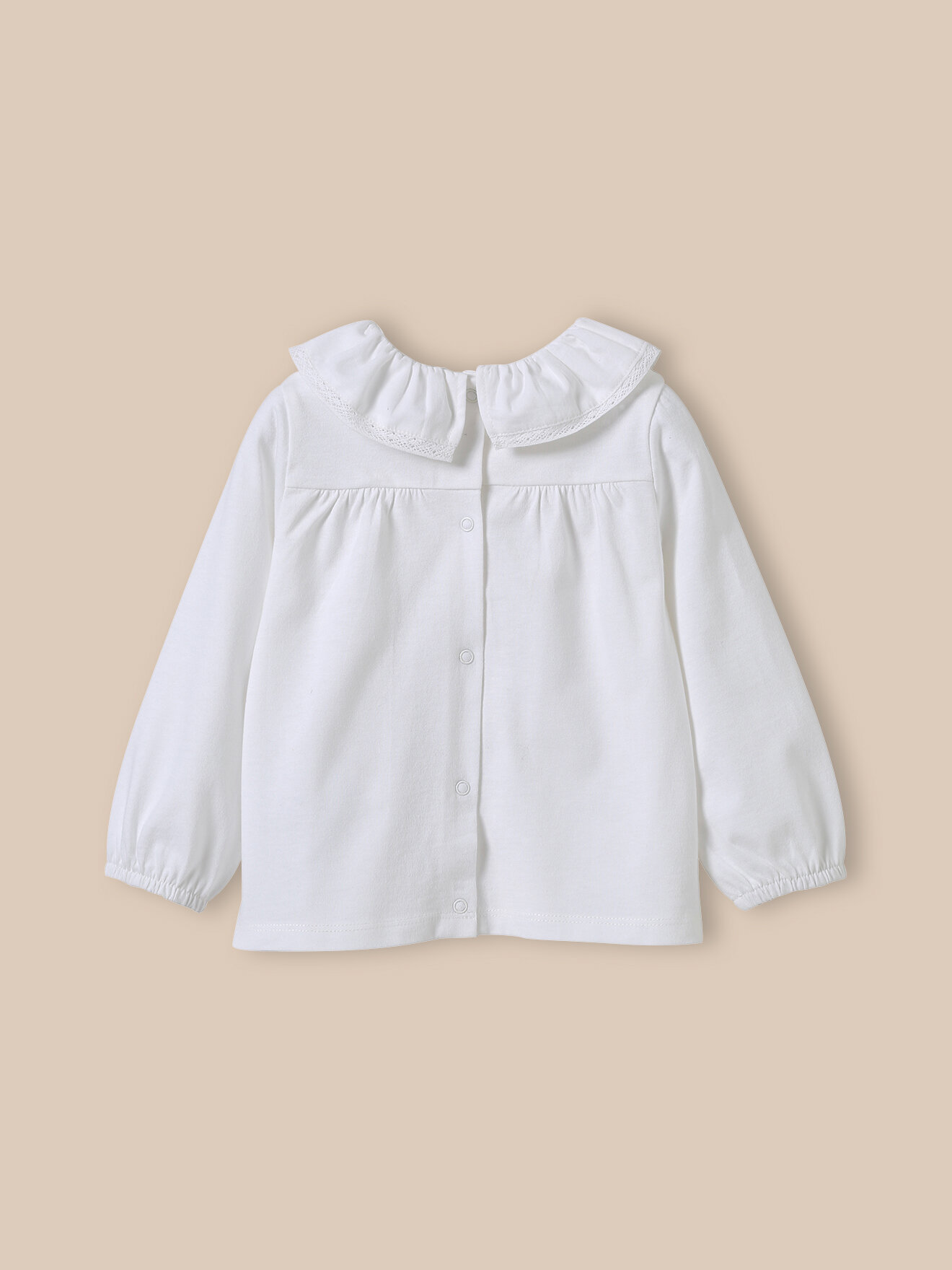 Refined organic cotton T-shirt CYRILLUS White