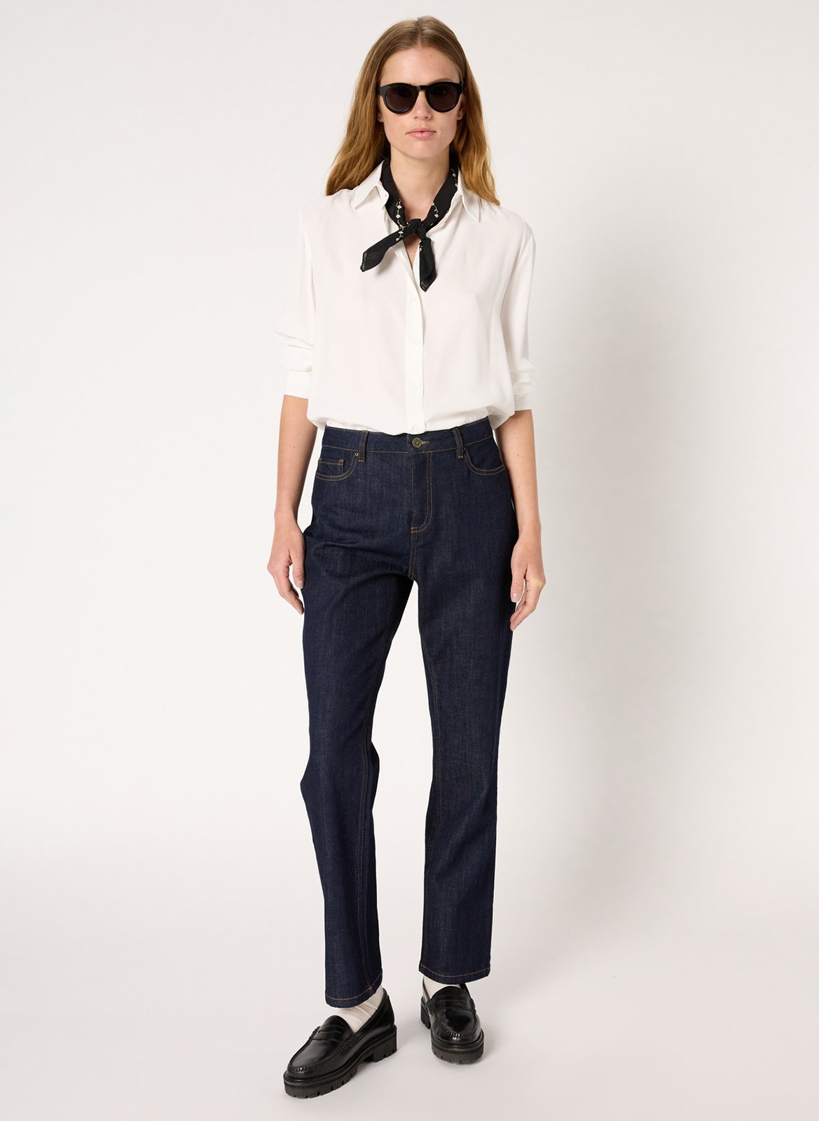 Chemise droite col classique GERARD DAREL Beige