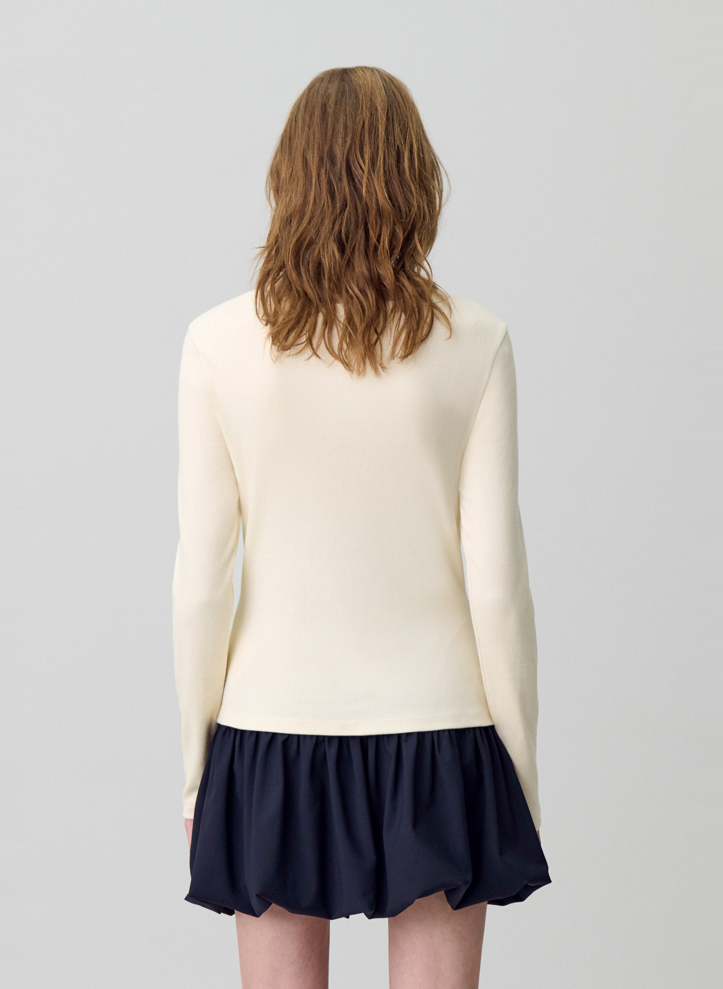 Set tee-shirt et cardigan en coton CLAUDIE PIERLOT Beige