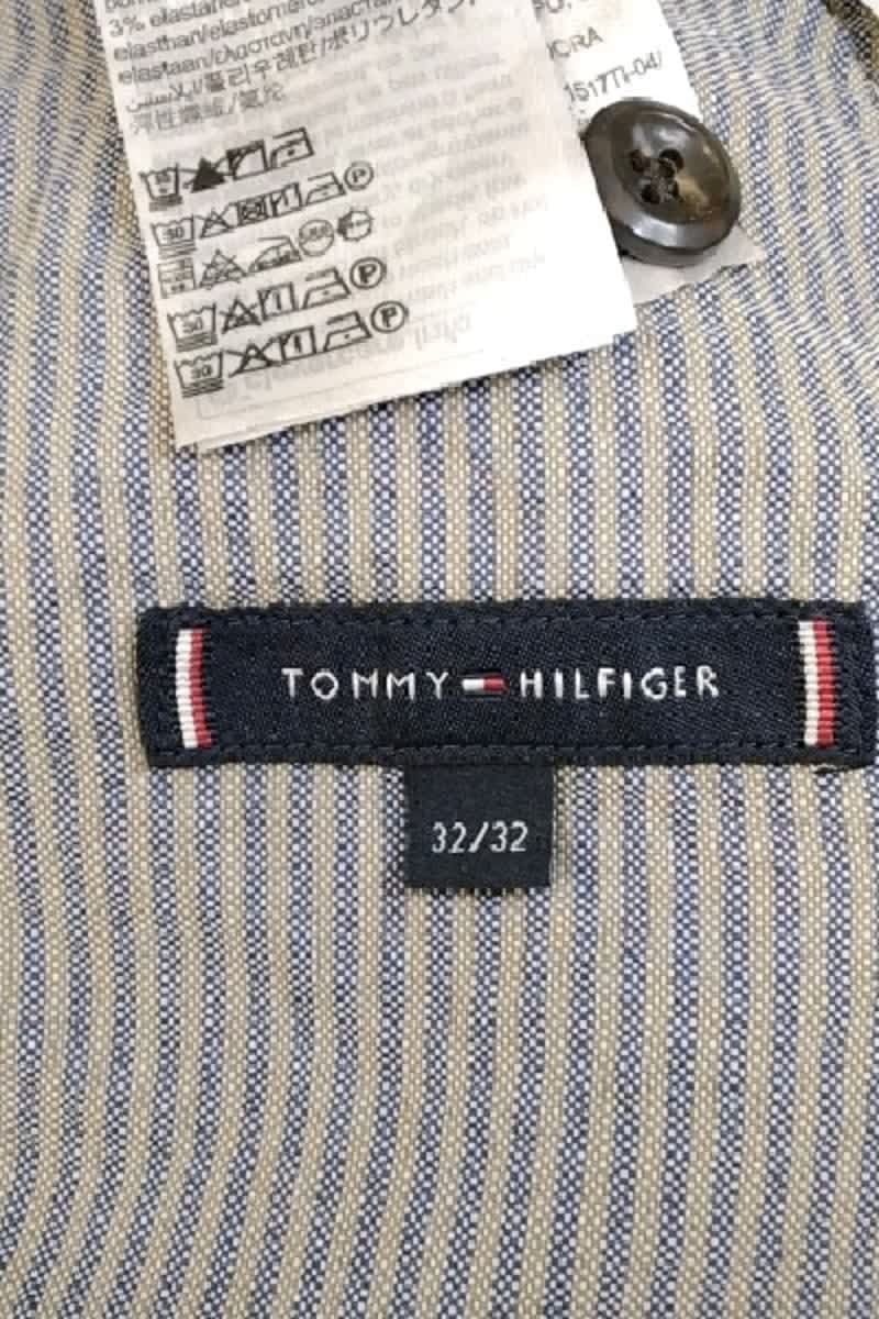 Carrot trousers TOMMY HILFIGER - SECONDE MAIN Beige
