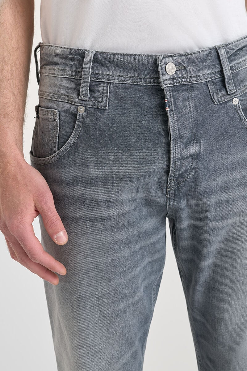 Loose, oversized jeans, length 34 LE TEMPS DES CERISES Grey