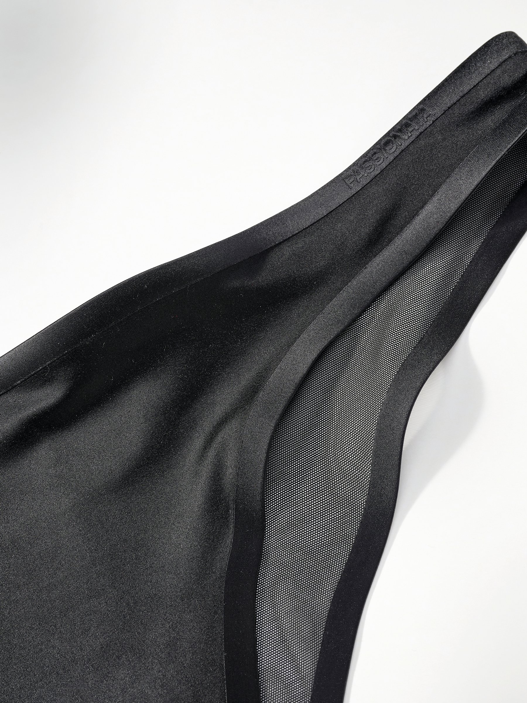 Dark Fold tanga PASSIONATA Black