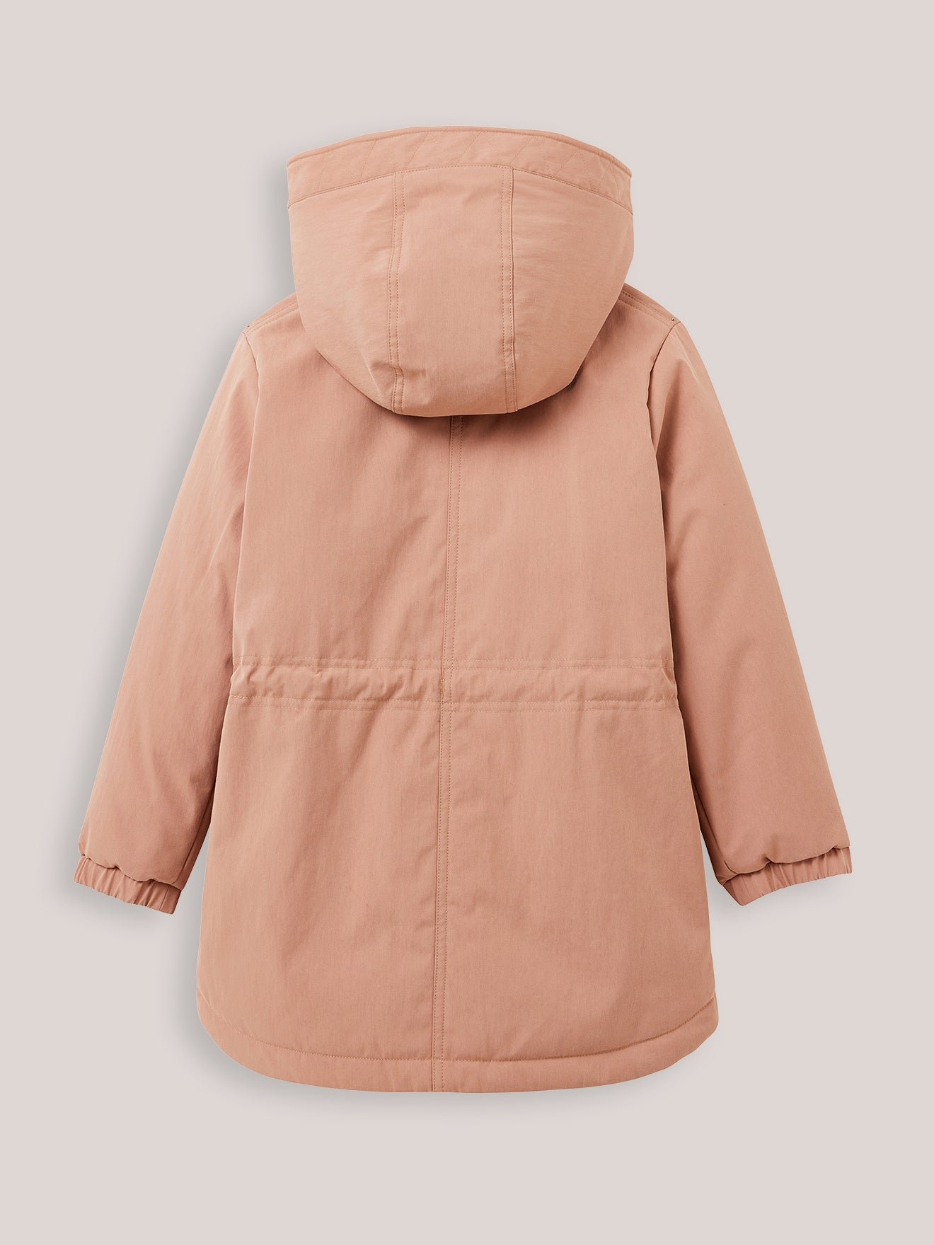 Faux fur lined parka CYRILLUS Pink