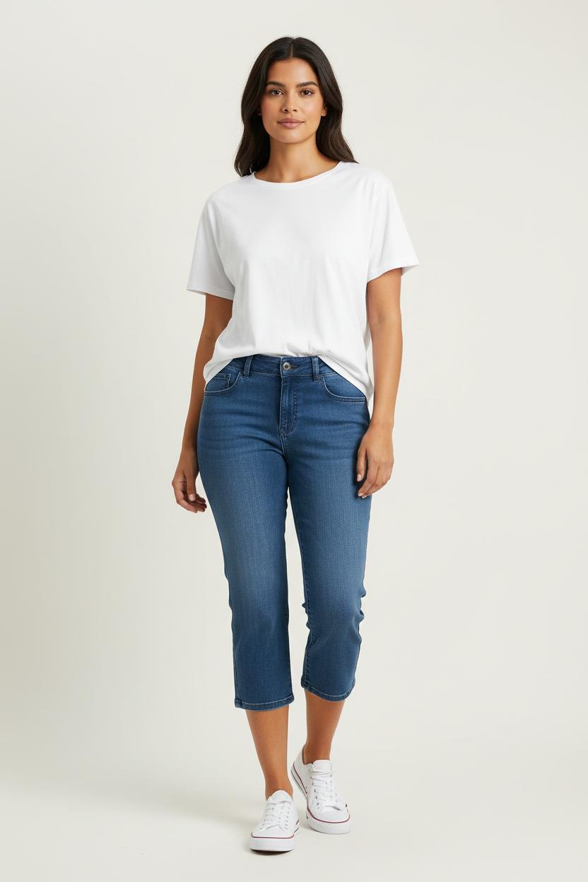 PANTS LEE - Seconde Main Blue