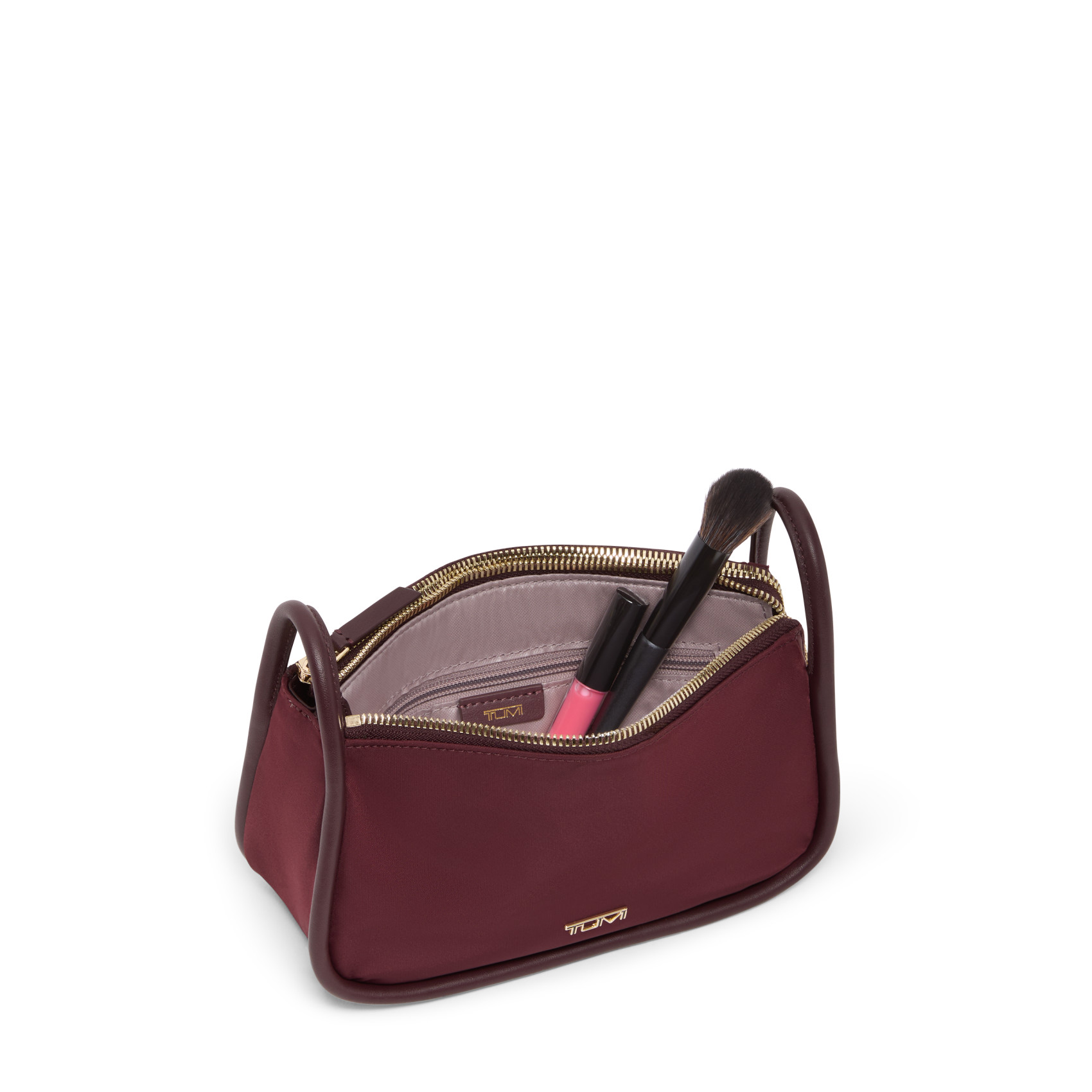 Traveler make-up case size small TUMI Red