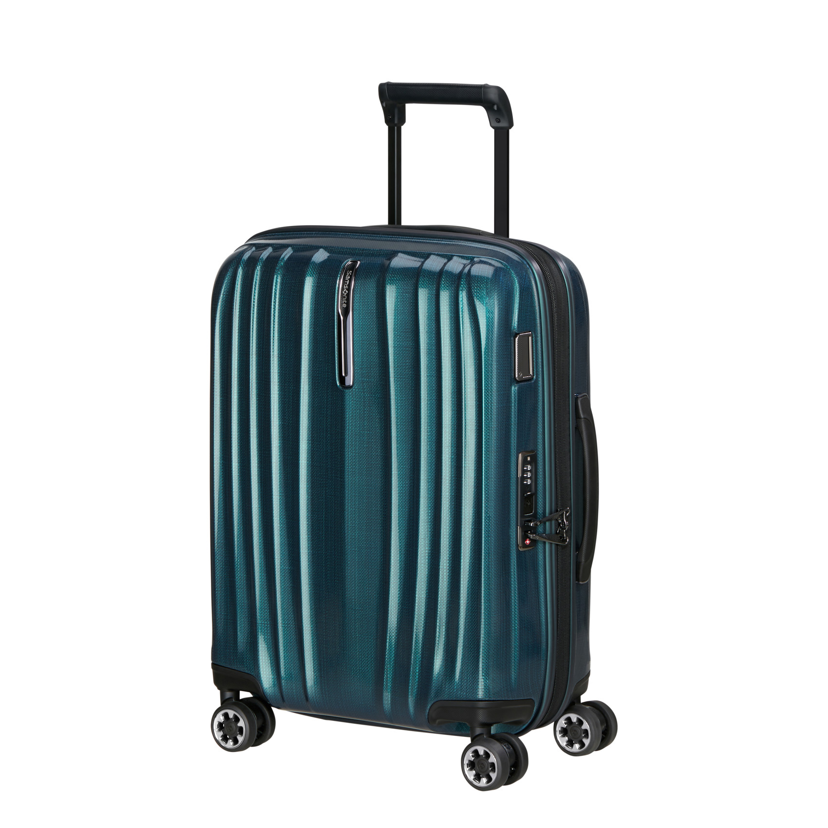 Nexis 4-Wheel Carry-On Suitcase SAMSONITE Blue