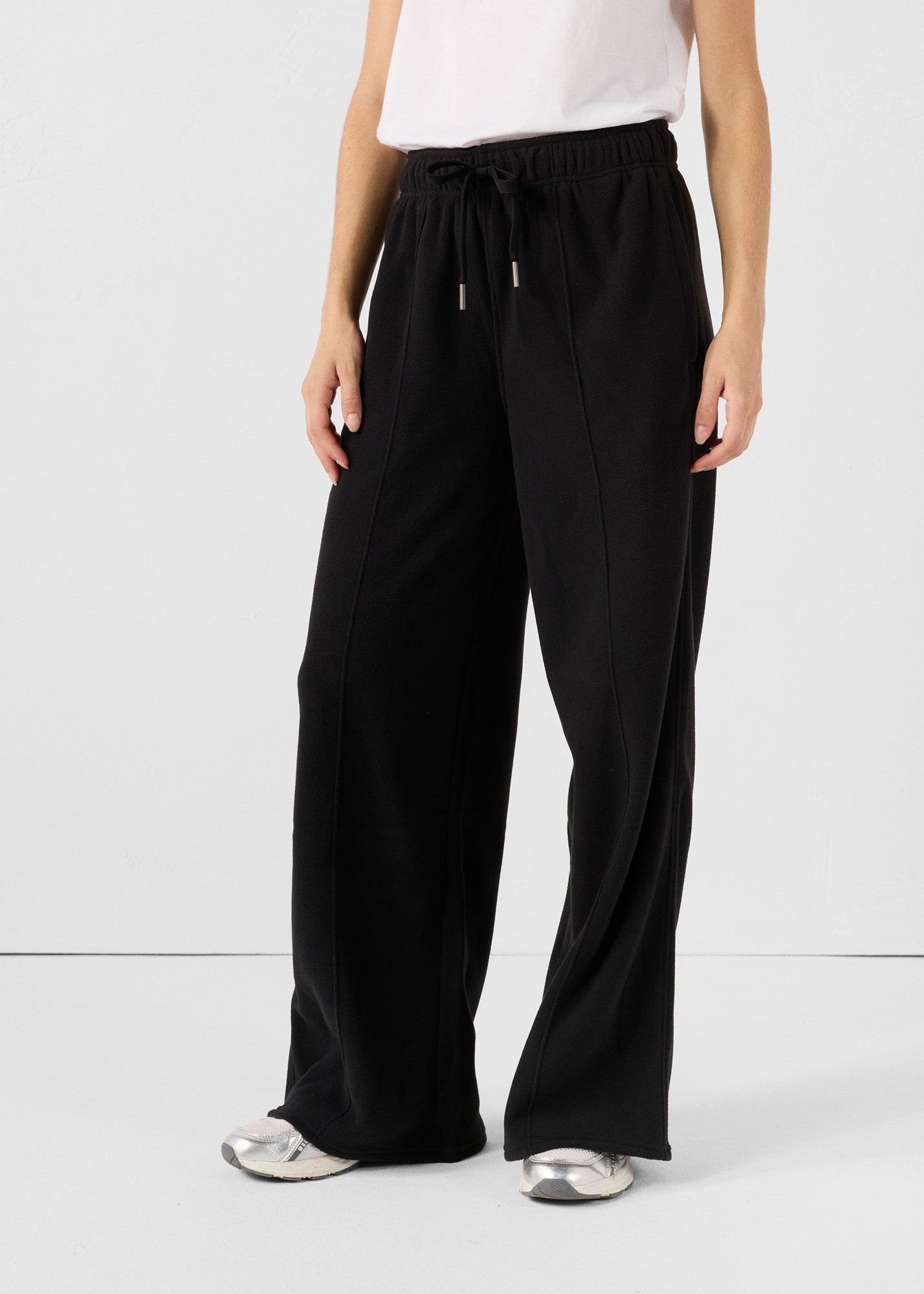 Silvia fleece pants JOTT Black