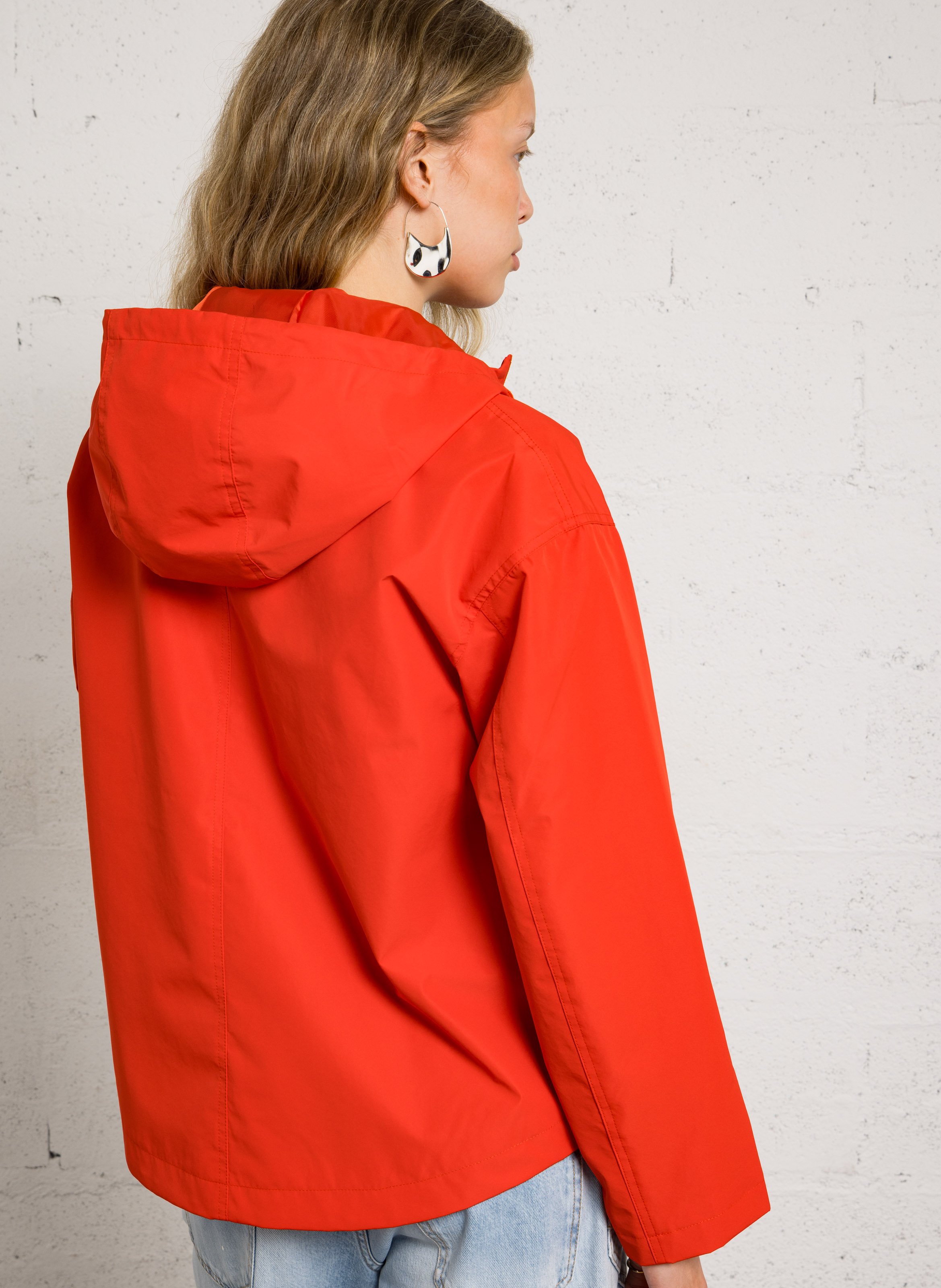 Kapuzenjacke mit Stehkragen SUD EXPRESS Rot