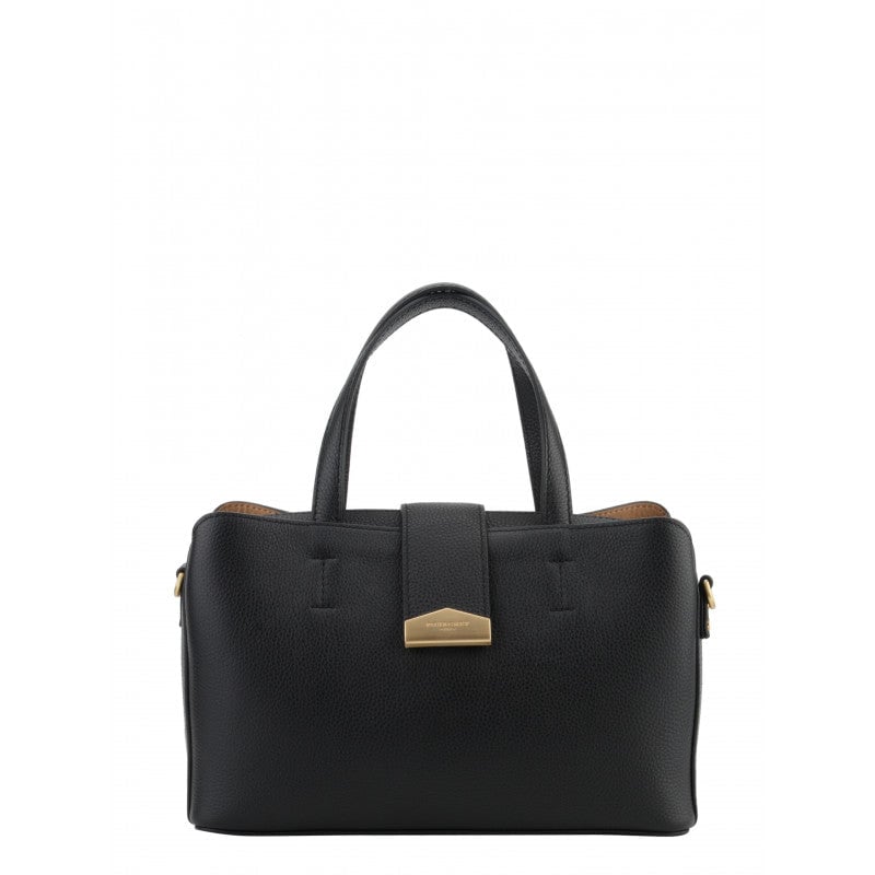 Leather handbag Black