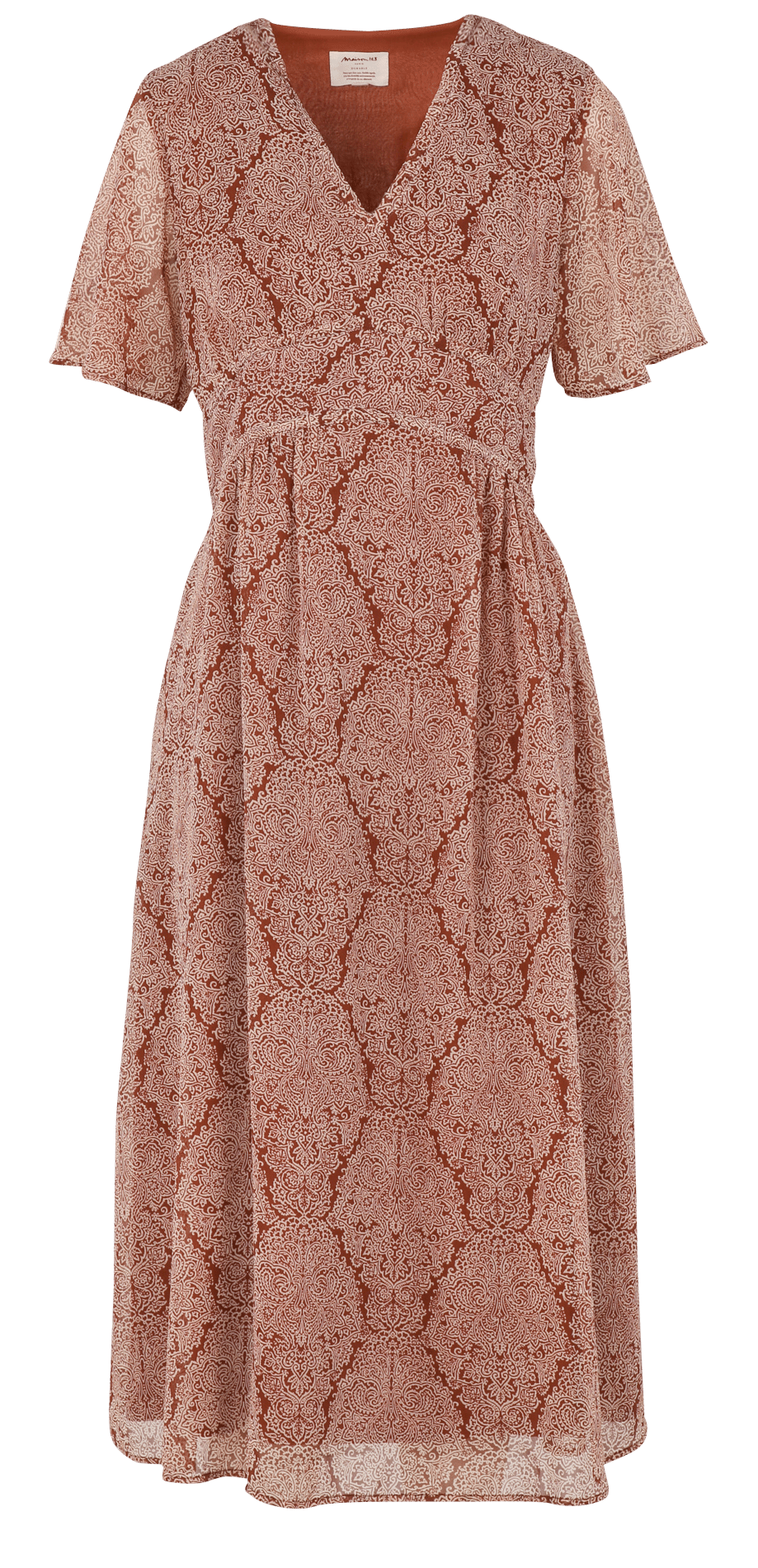 Atlas - Oversize-Pullover mit V-Ausschnitt MAISON 123 Rot