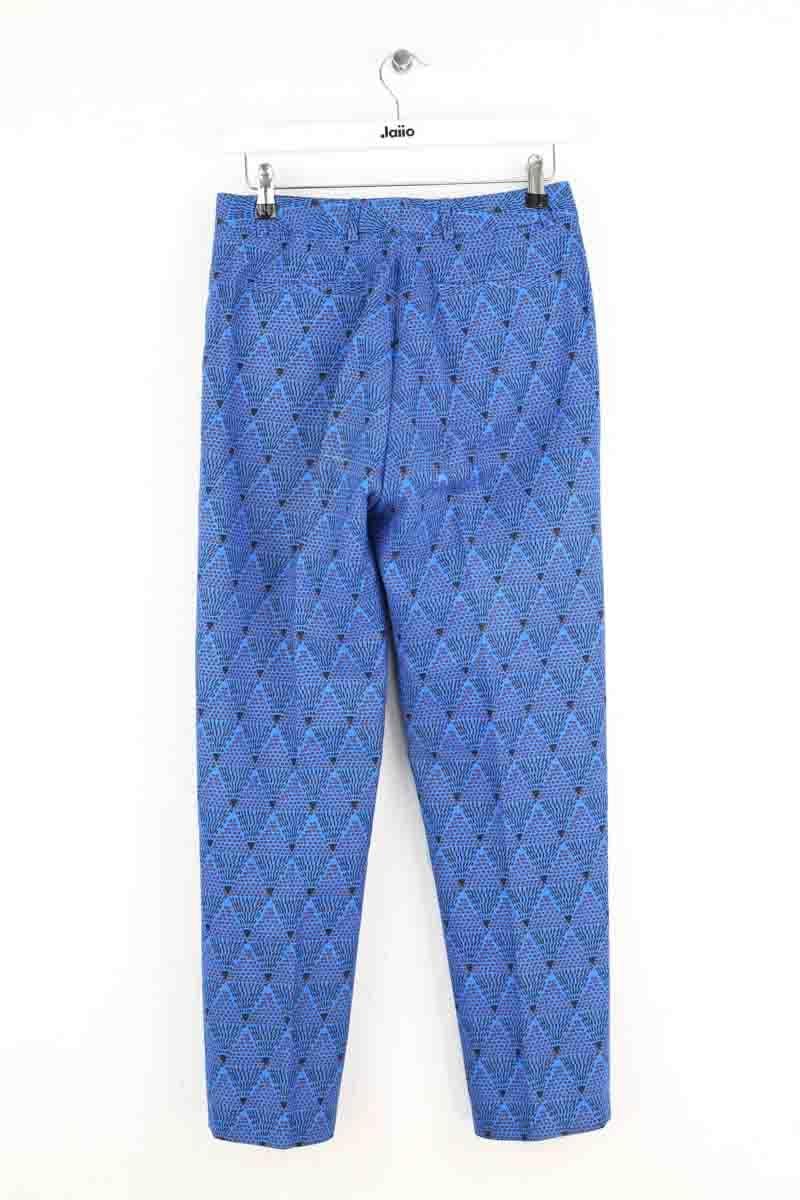 Pantalon droit CHLOE STORA - SECONDE MAIN Bleu