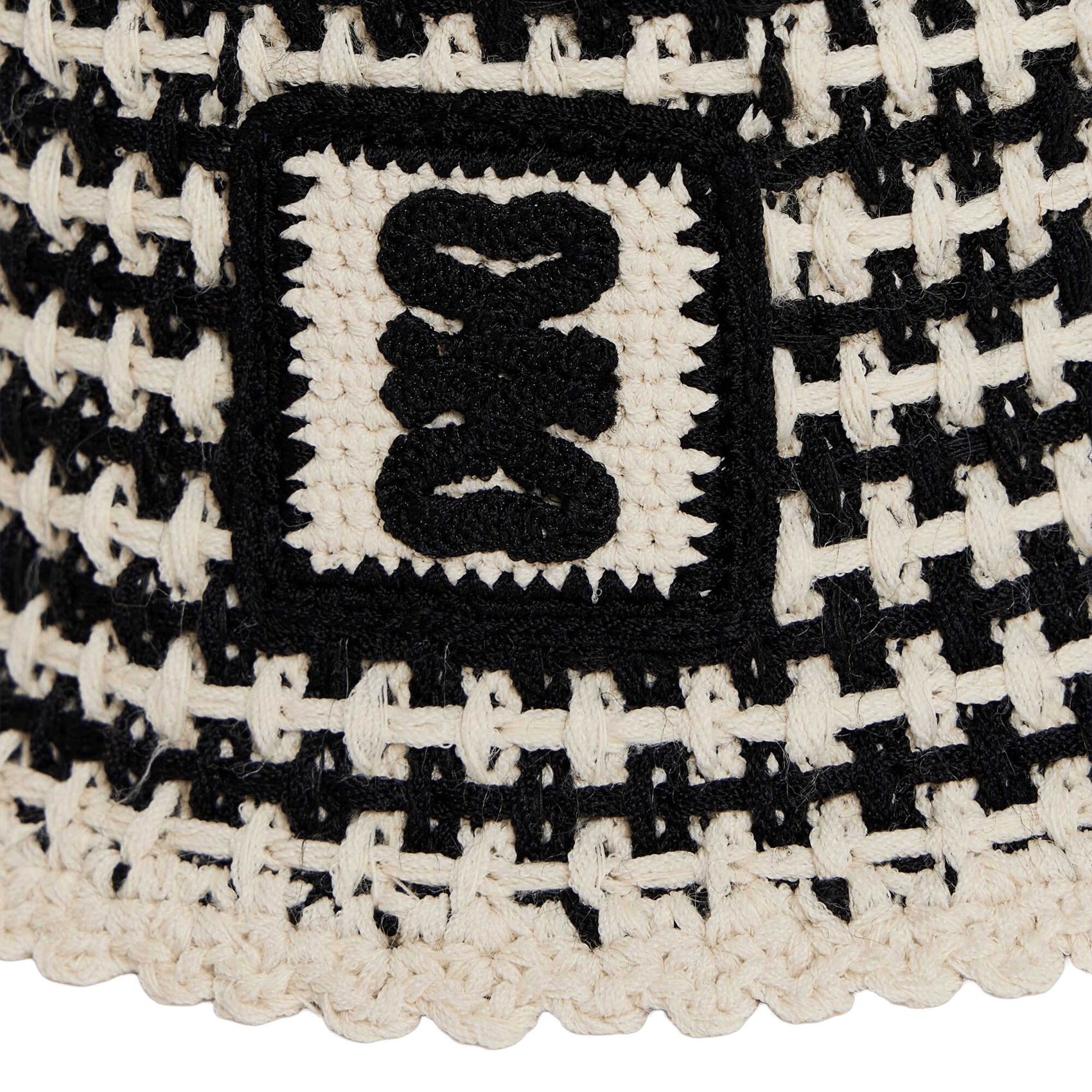 Bob en crochet SANDRO Blanc