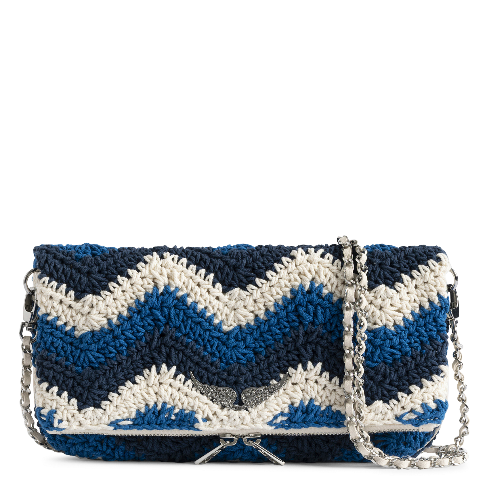 Pochette en coton macramé ZADIG&VOLTAIRE