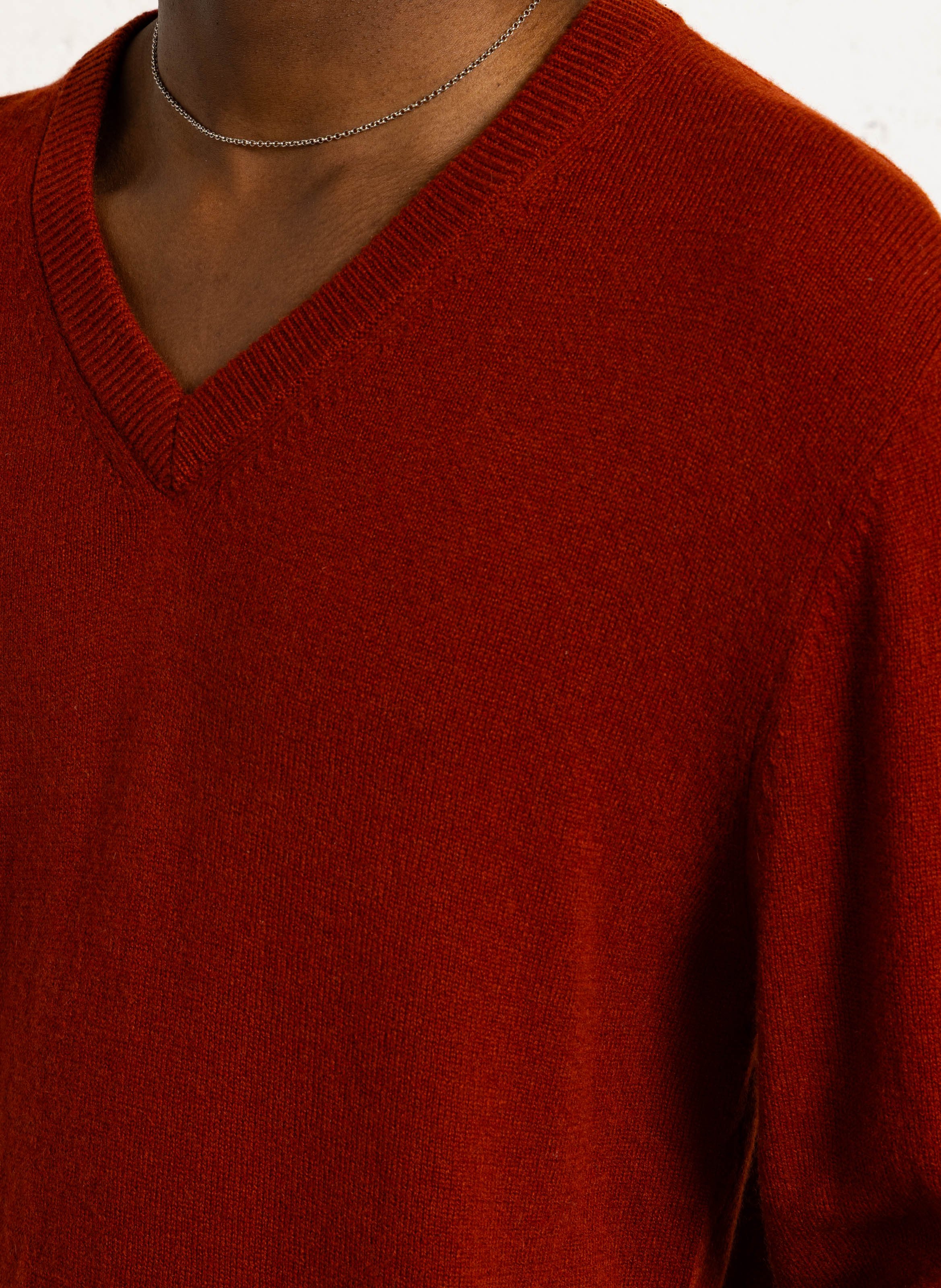 Pull en cachemire AU PRINTEMPS PARIS Marron