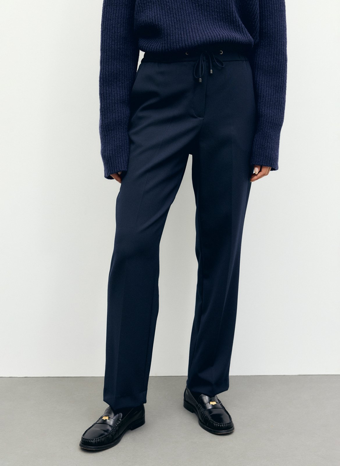 Pantalon droit uni GERARD DAREL Bleu