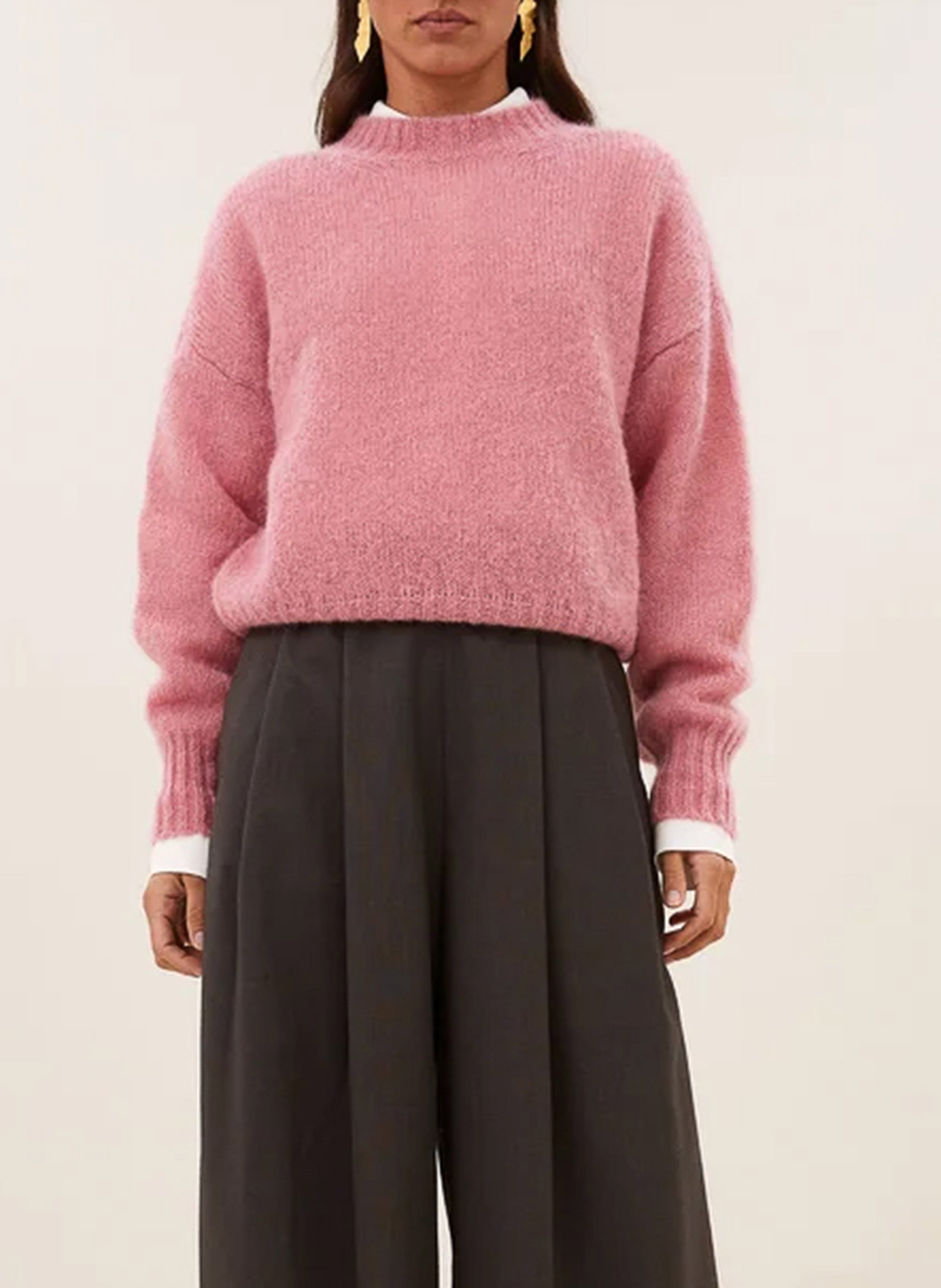 Pull oversize en laine mélangée BY BAR