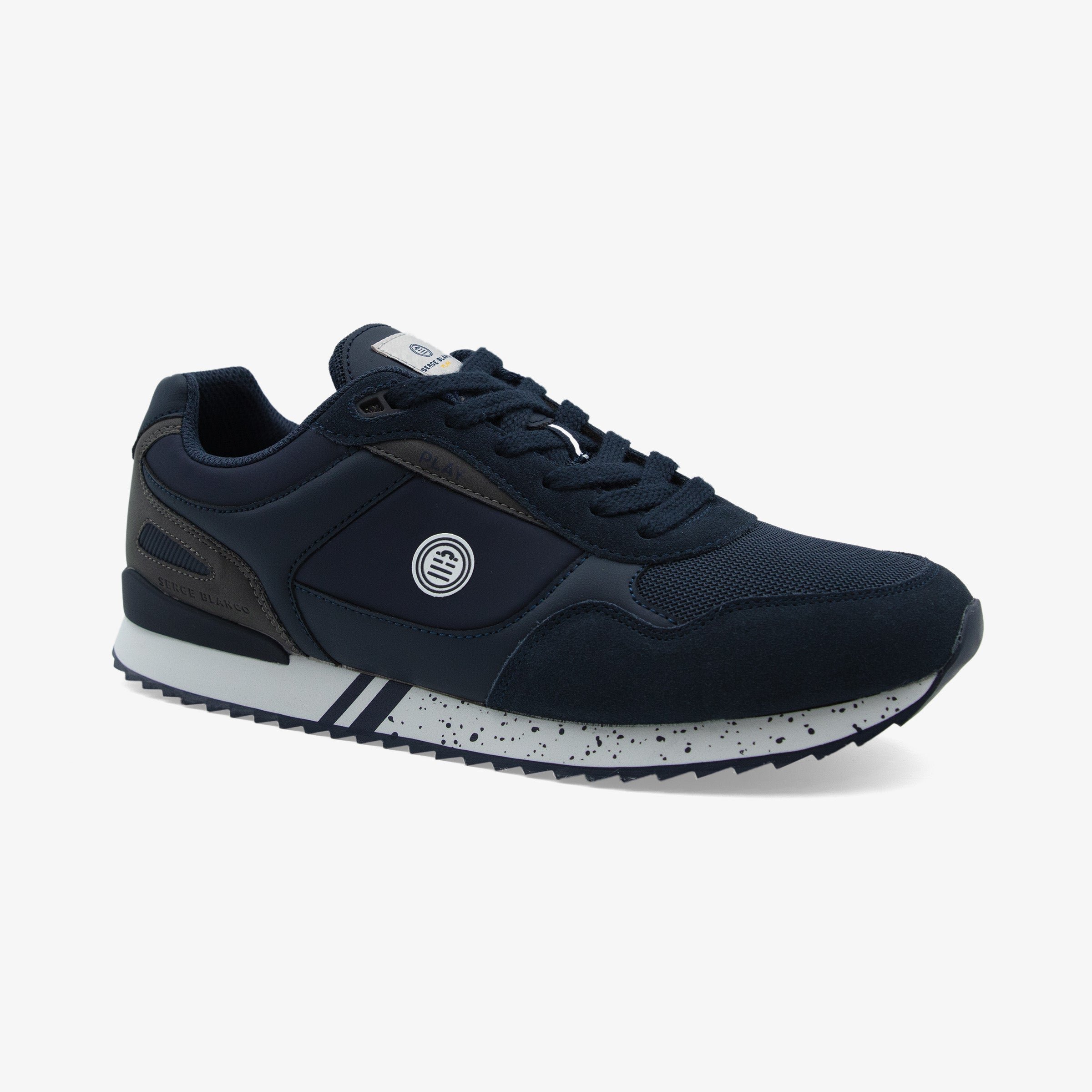 Dark blue CHAMONIX SBPlay sneakers SERGE BLANCO Blue