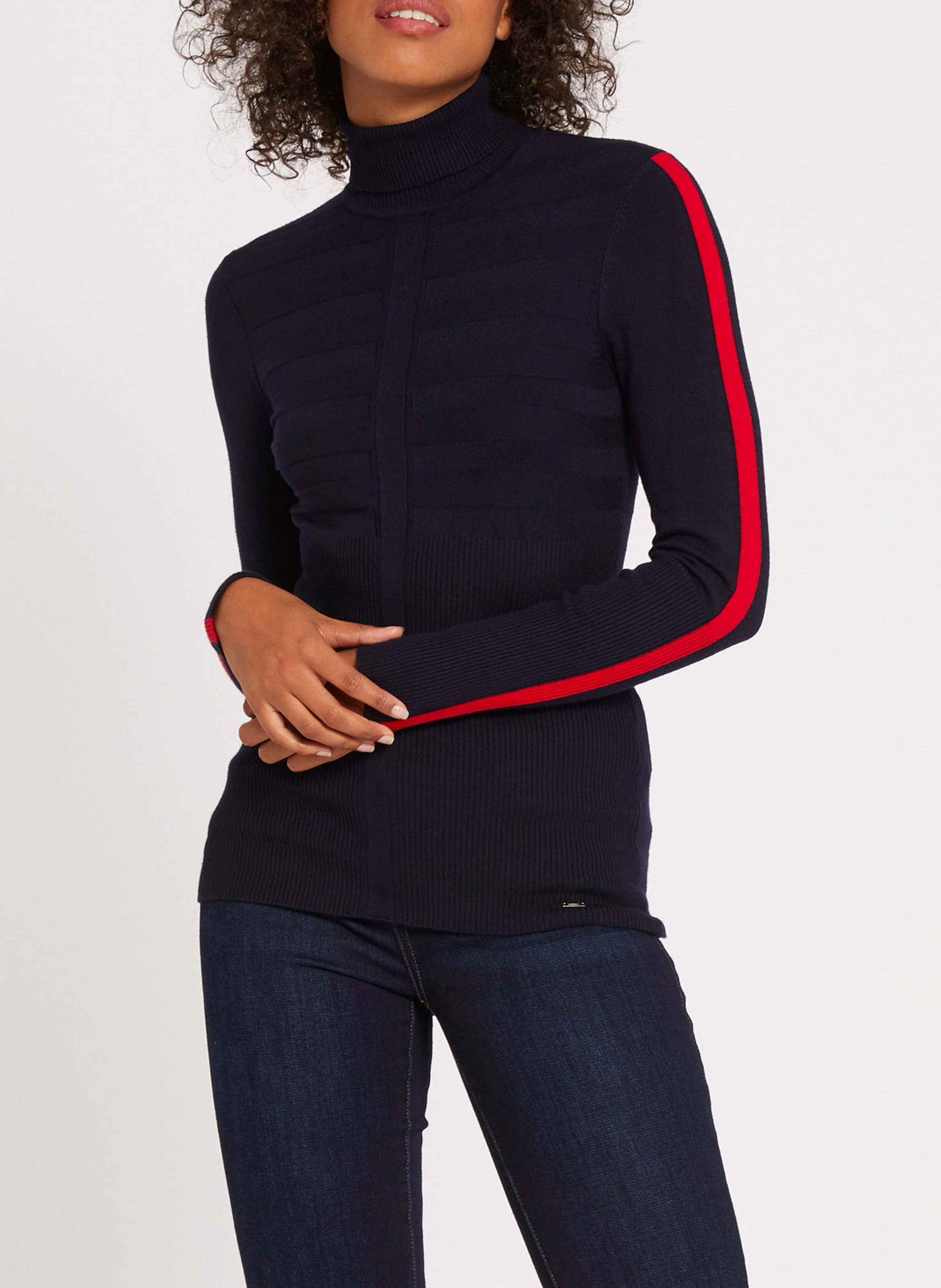 Nauwsluitende coltrui MORGAN Blauw