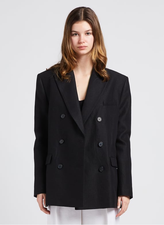 Pantalon Maje Tweed Noir Pantalon Iro Vetement Iro Maje VOGUELA