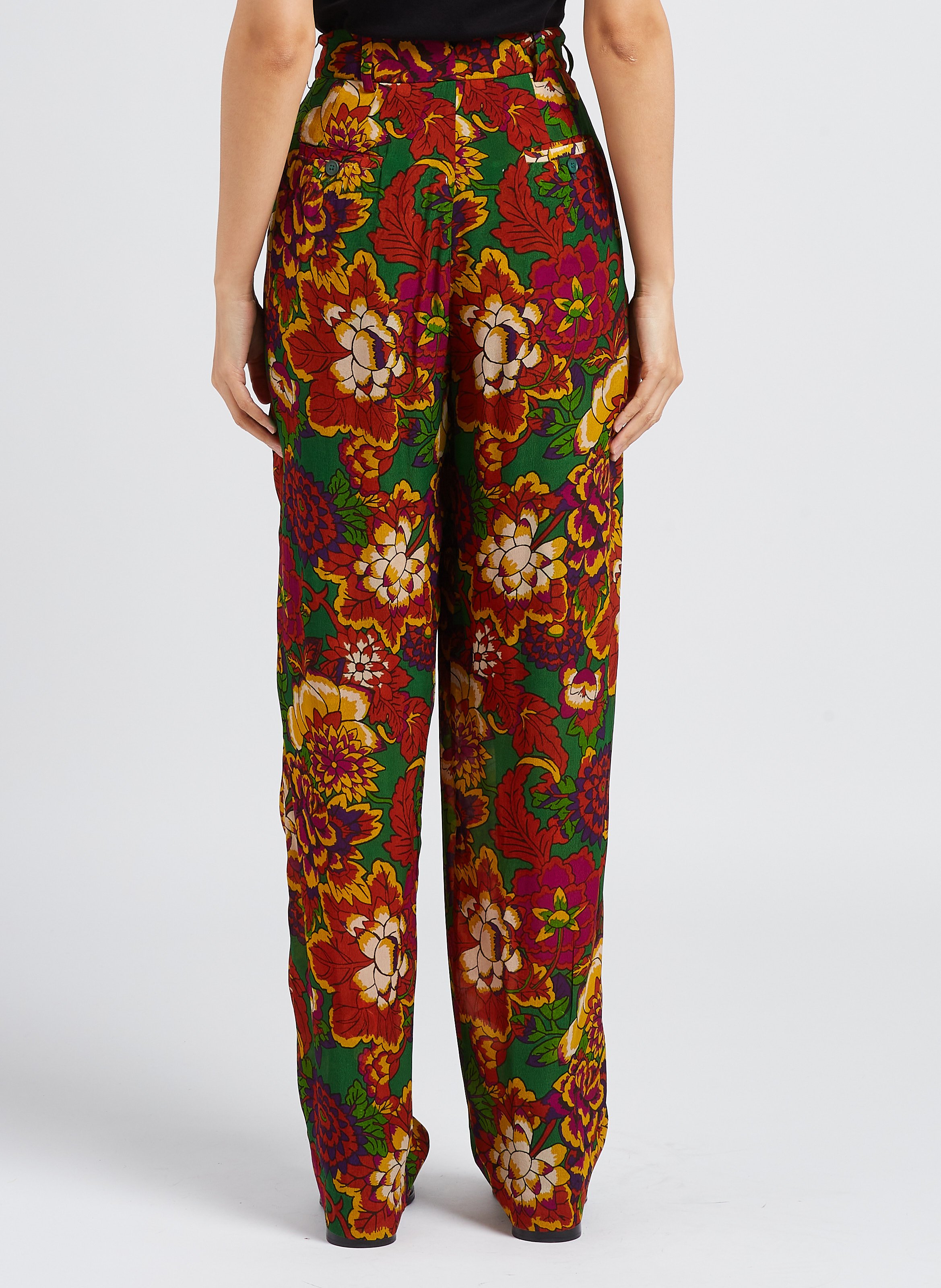 H and m patterned trousers sale