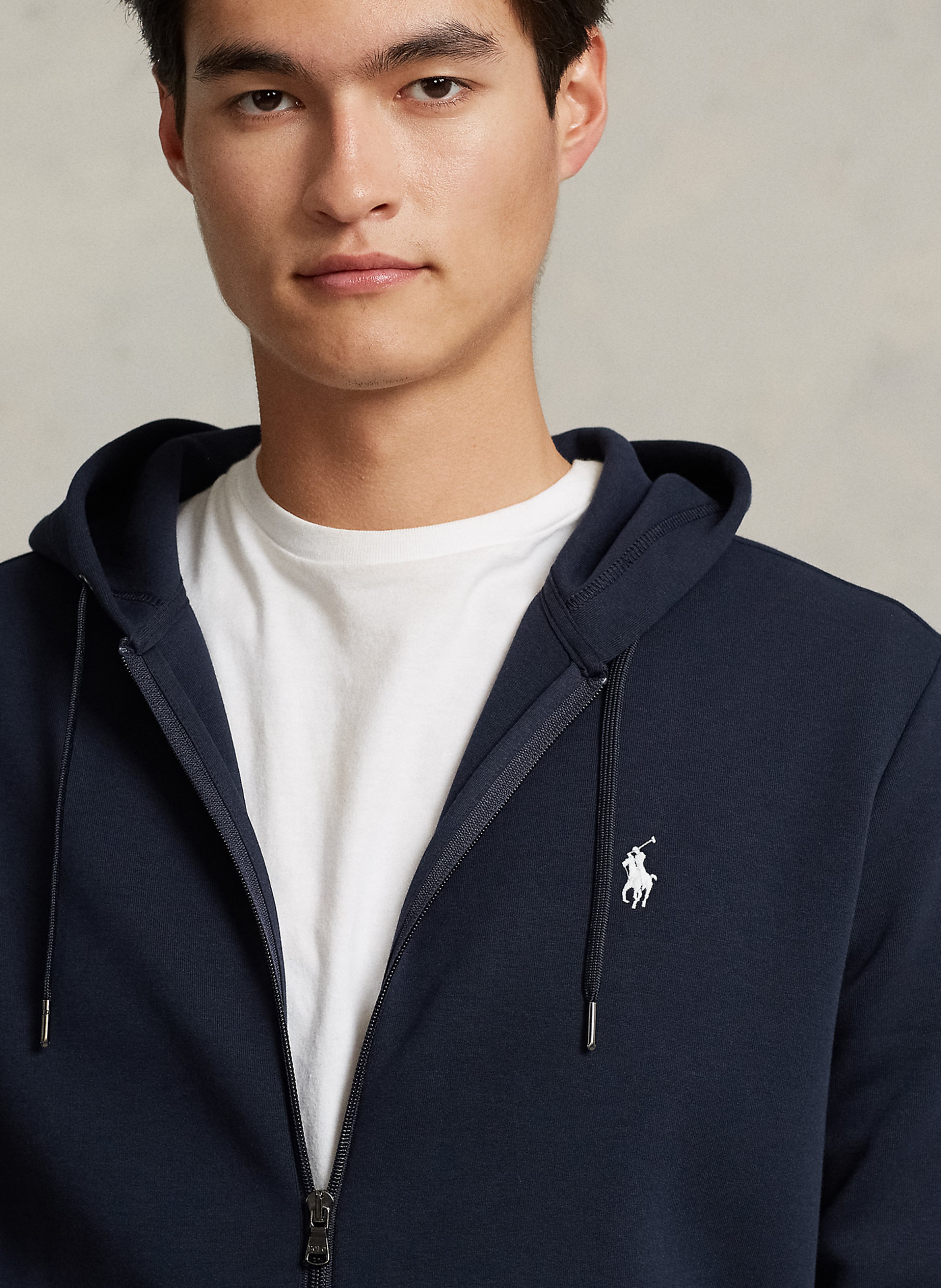 Cotton-blend hoodie POLO RALPH LAUREN Blue