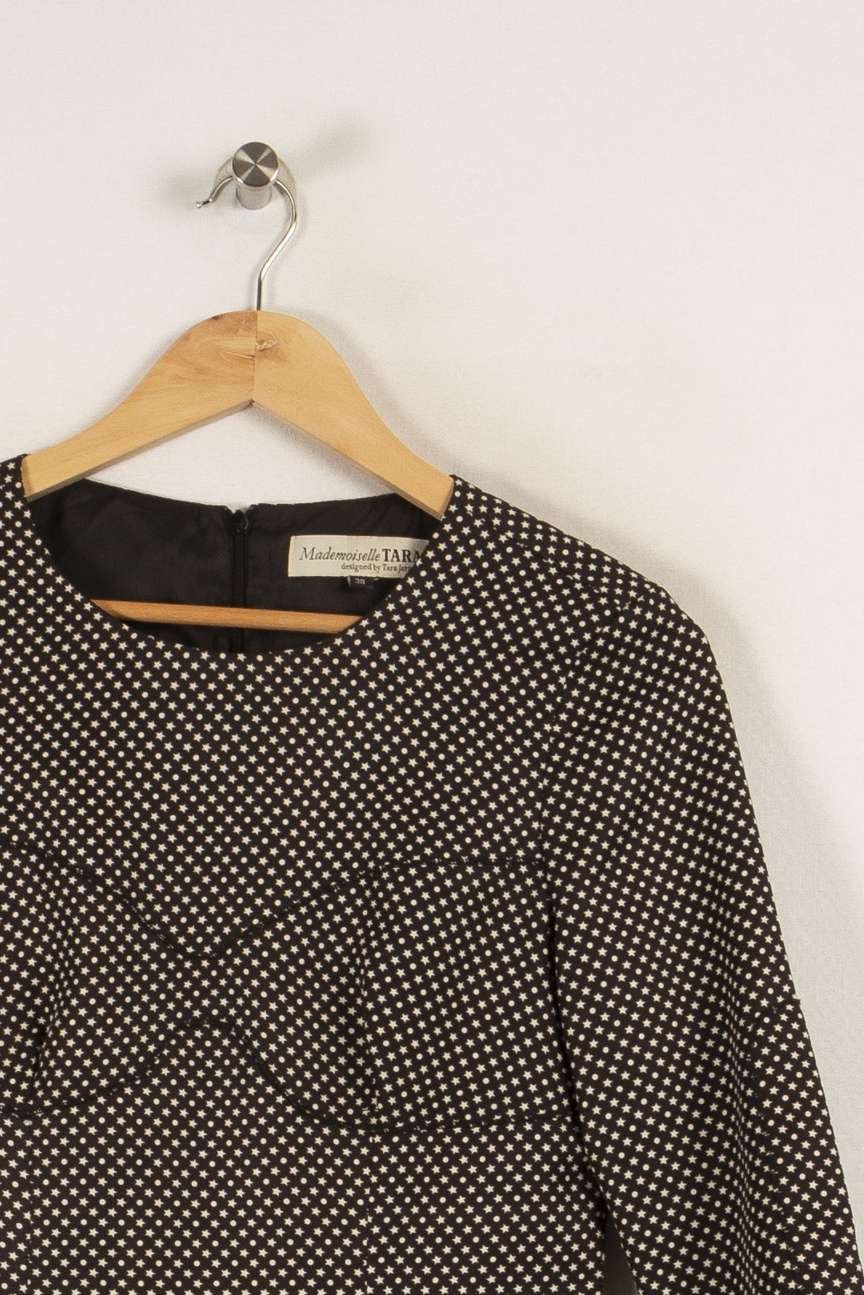 Cotton dress TARA JARMON - Seconde Main Black