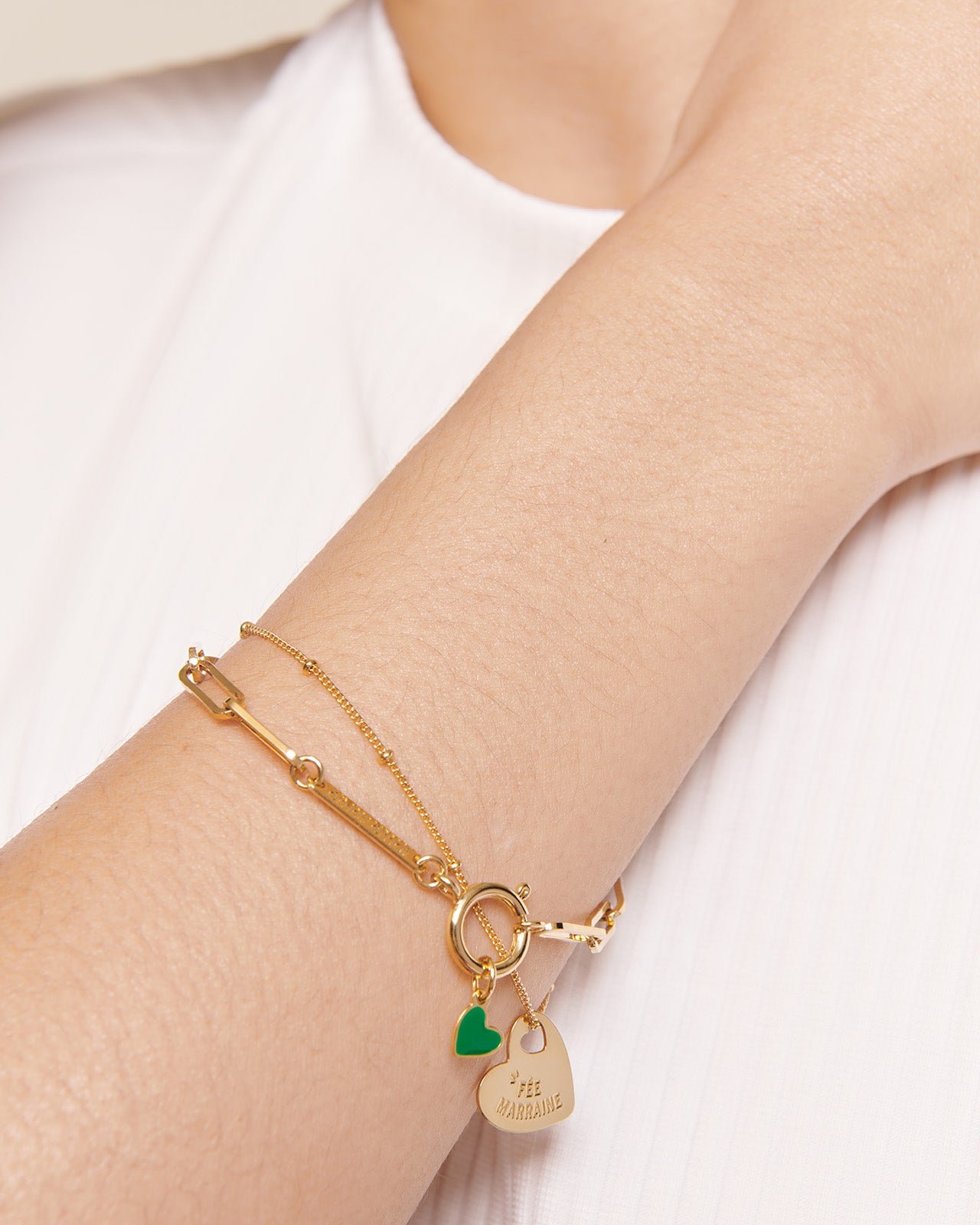 The "Mona Je T'aime" medal - gold-plated with 24-carat fine gold EMOI EMOI Golden