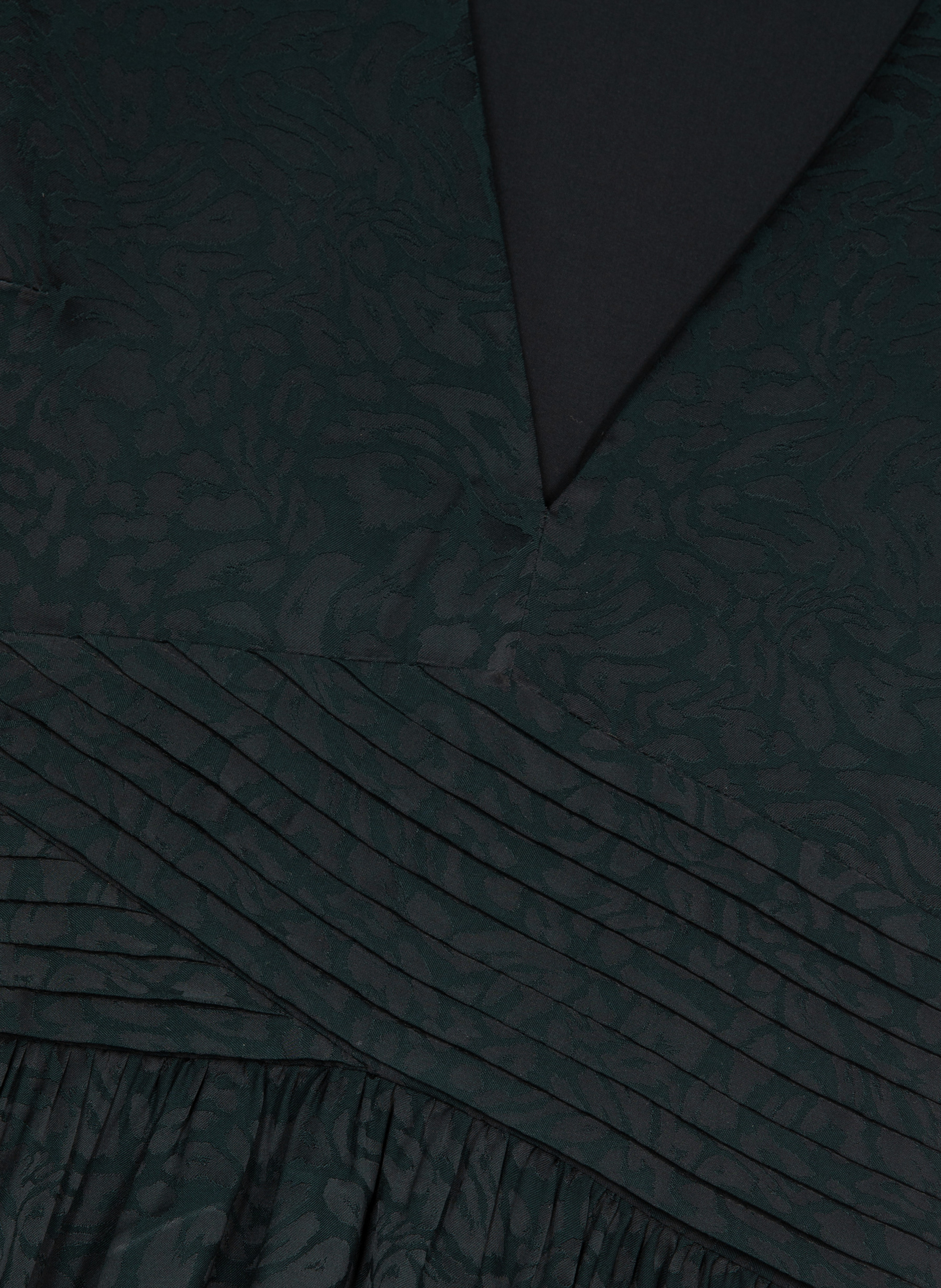 Long jacquard dress THE KOOPLES Green