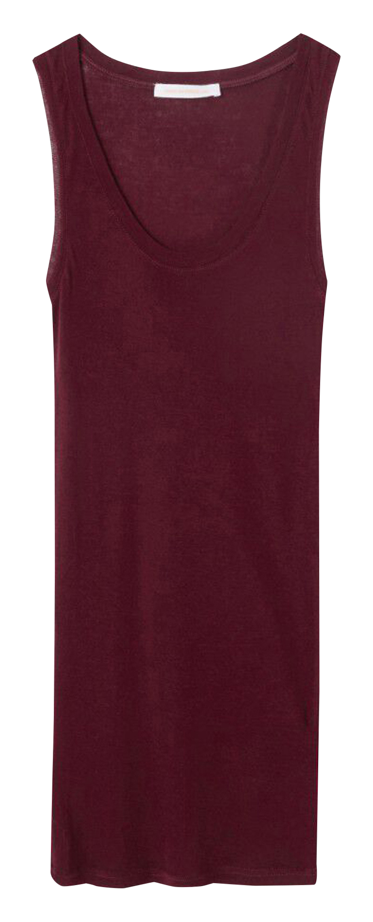 Round-neck cotton tank top AMERICAN VINTAGE Purple