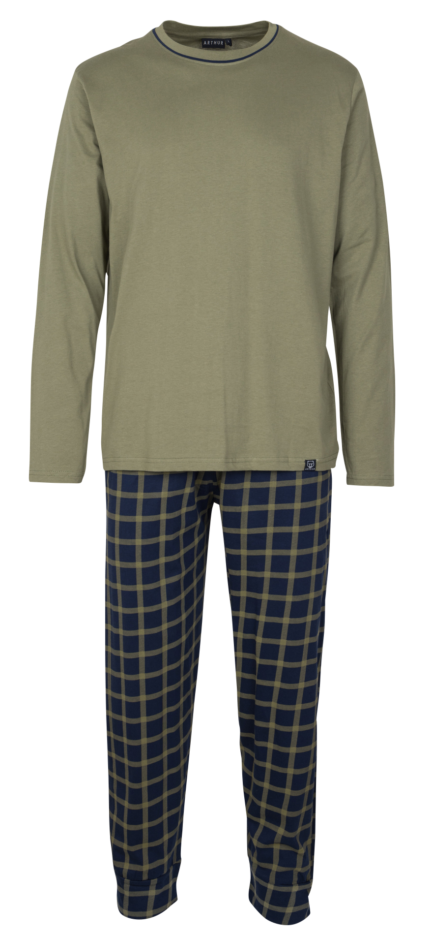 Ensemble de pyjama en coton ARTHUR Bleu