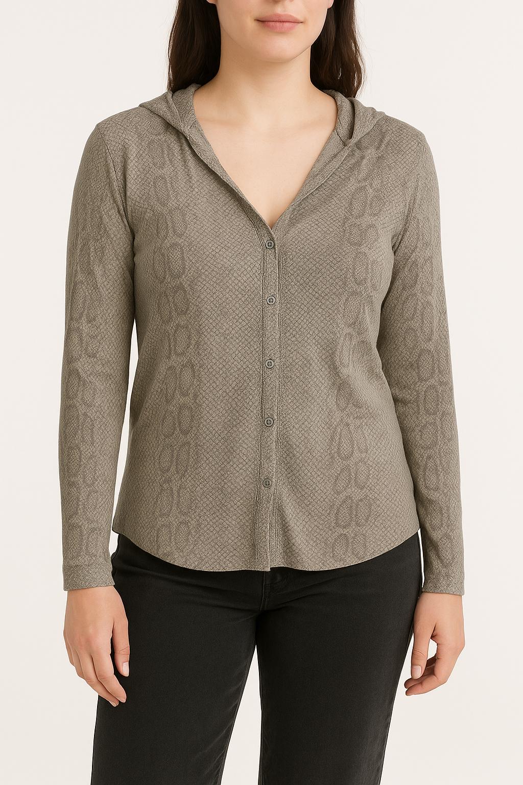 Shirt MAJESTIC FILATURES - SECONDE MAIN Grey