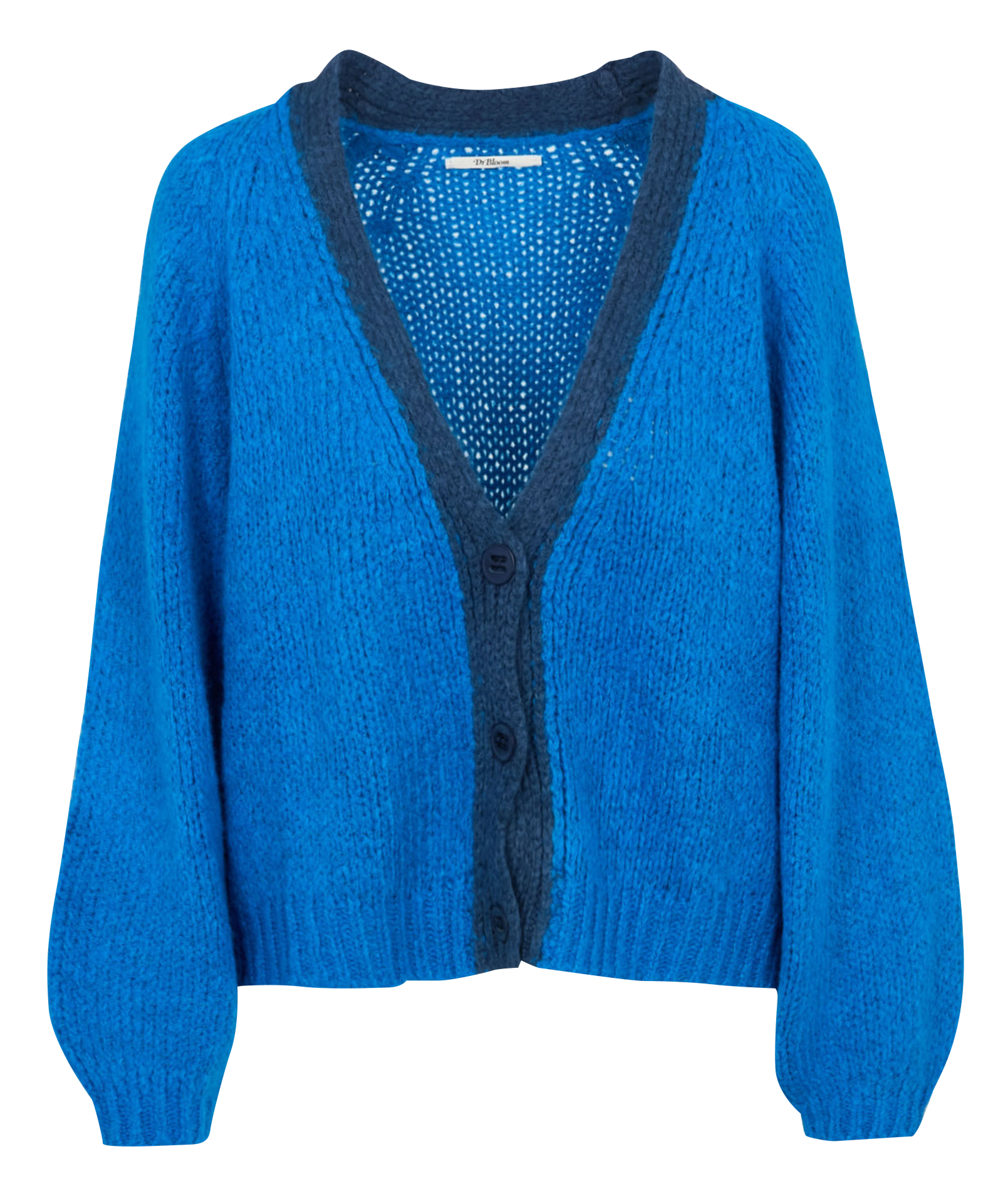 Gilet oversize col V DR BLOOM Bleu