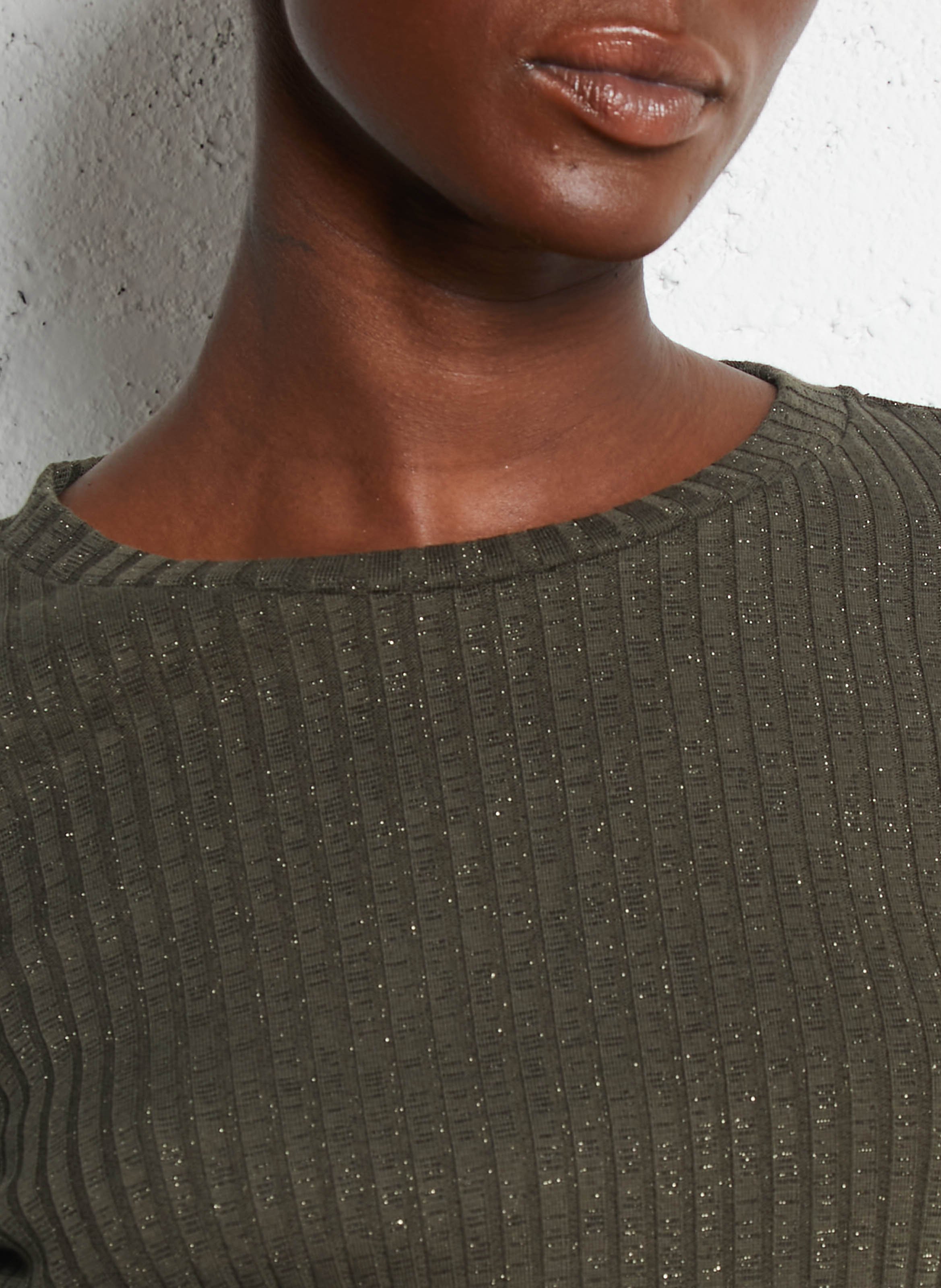 Cross-over T-shirt ONE STEP Kaki