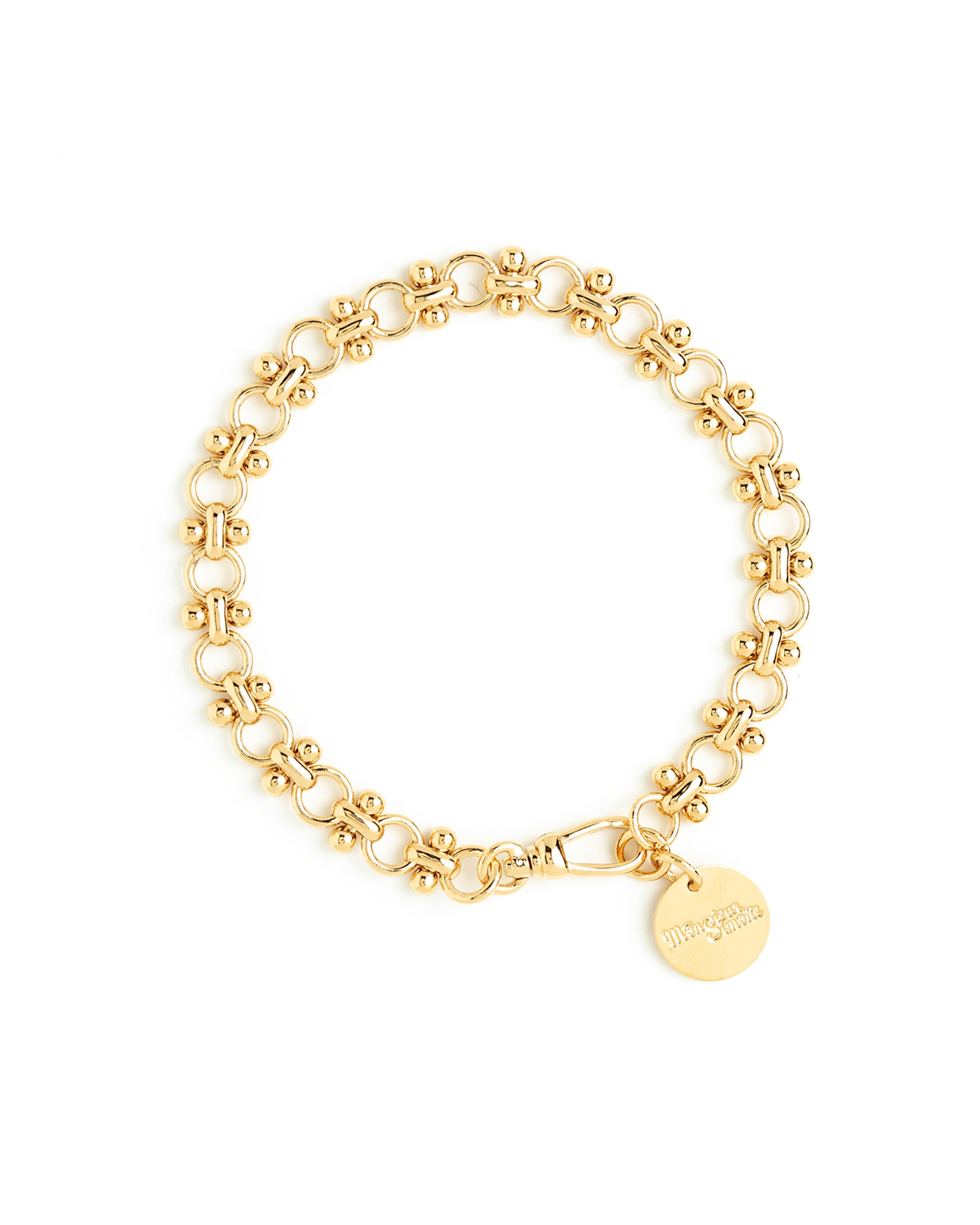 Maxi silver-plated bracelet MONSIEUR SIMONE