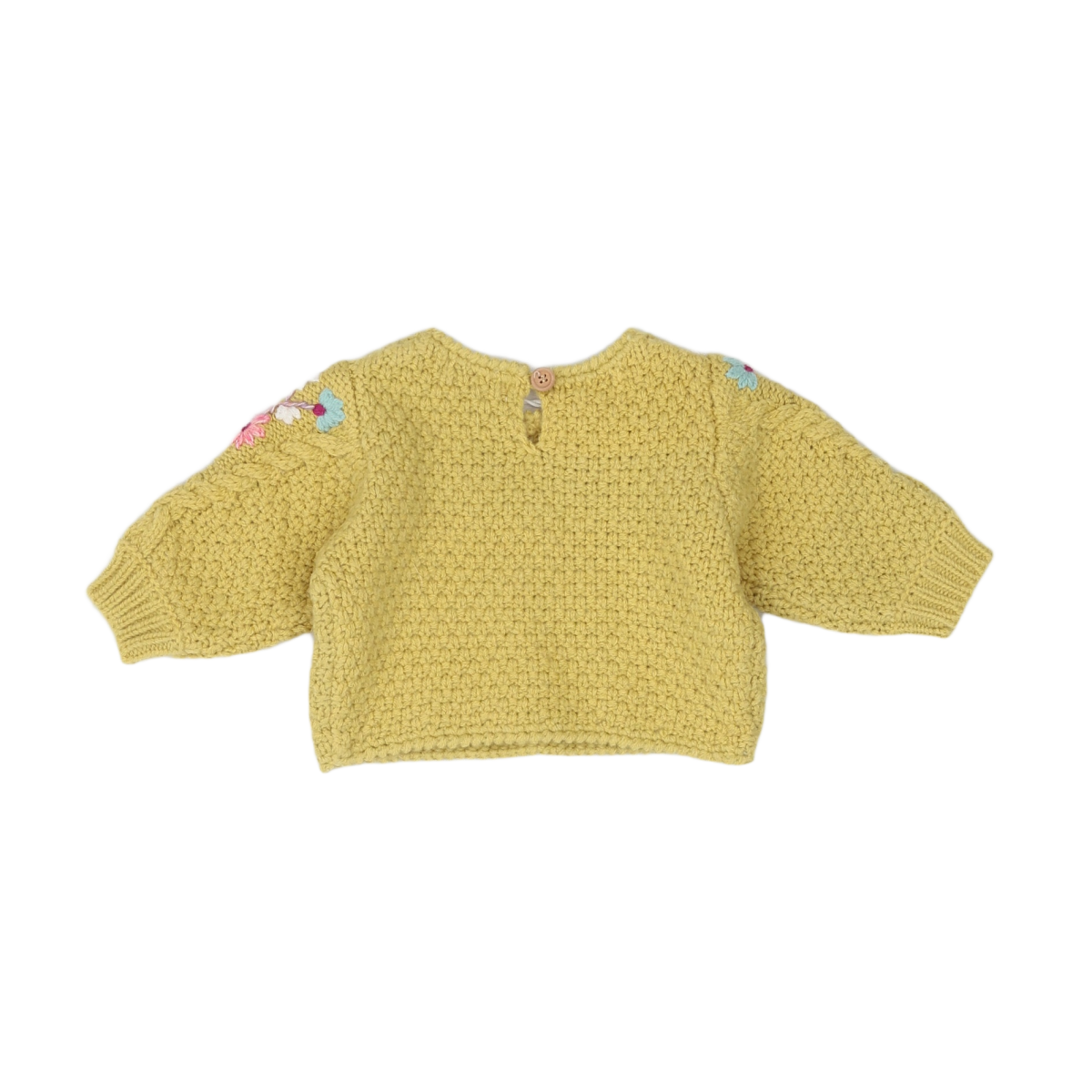 Yellow baby sweater - 6 months LOUISE MISHA - Seconde Main Yellow