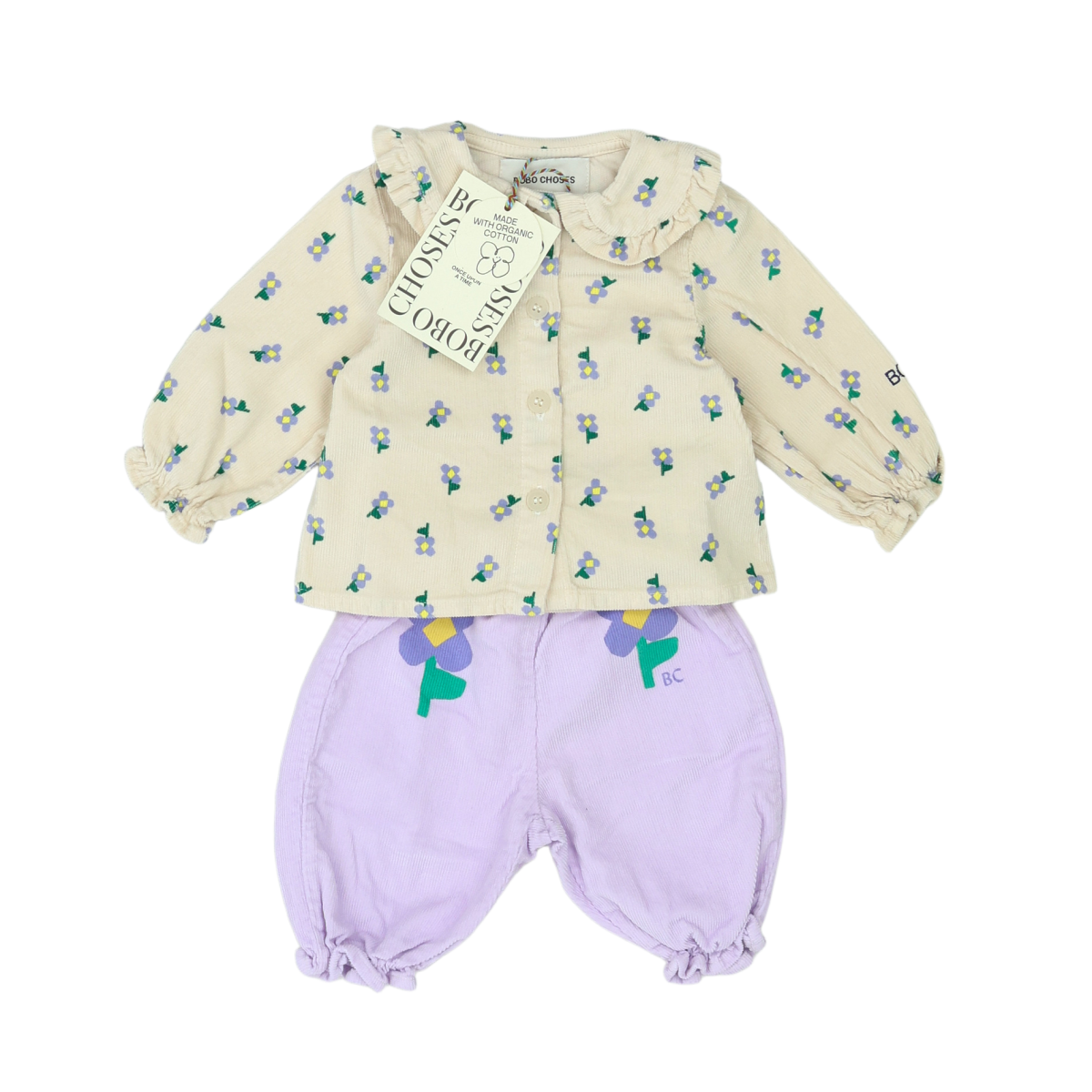 Purple Baby Set - 3 months BOBO CHOSES - Seconde Main Purple
