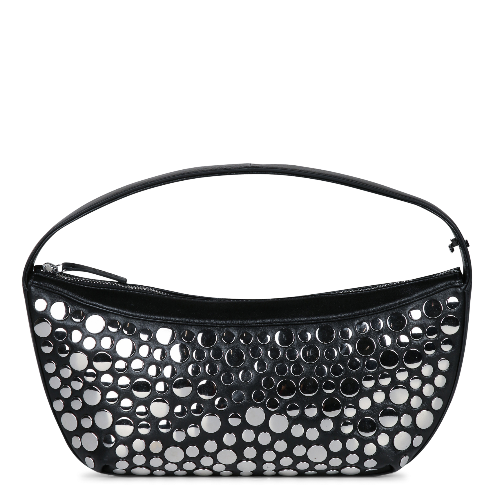 Sac à main en cuir STAUD Noir