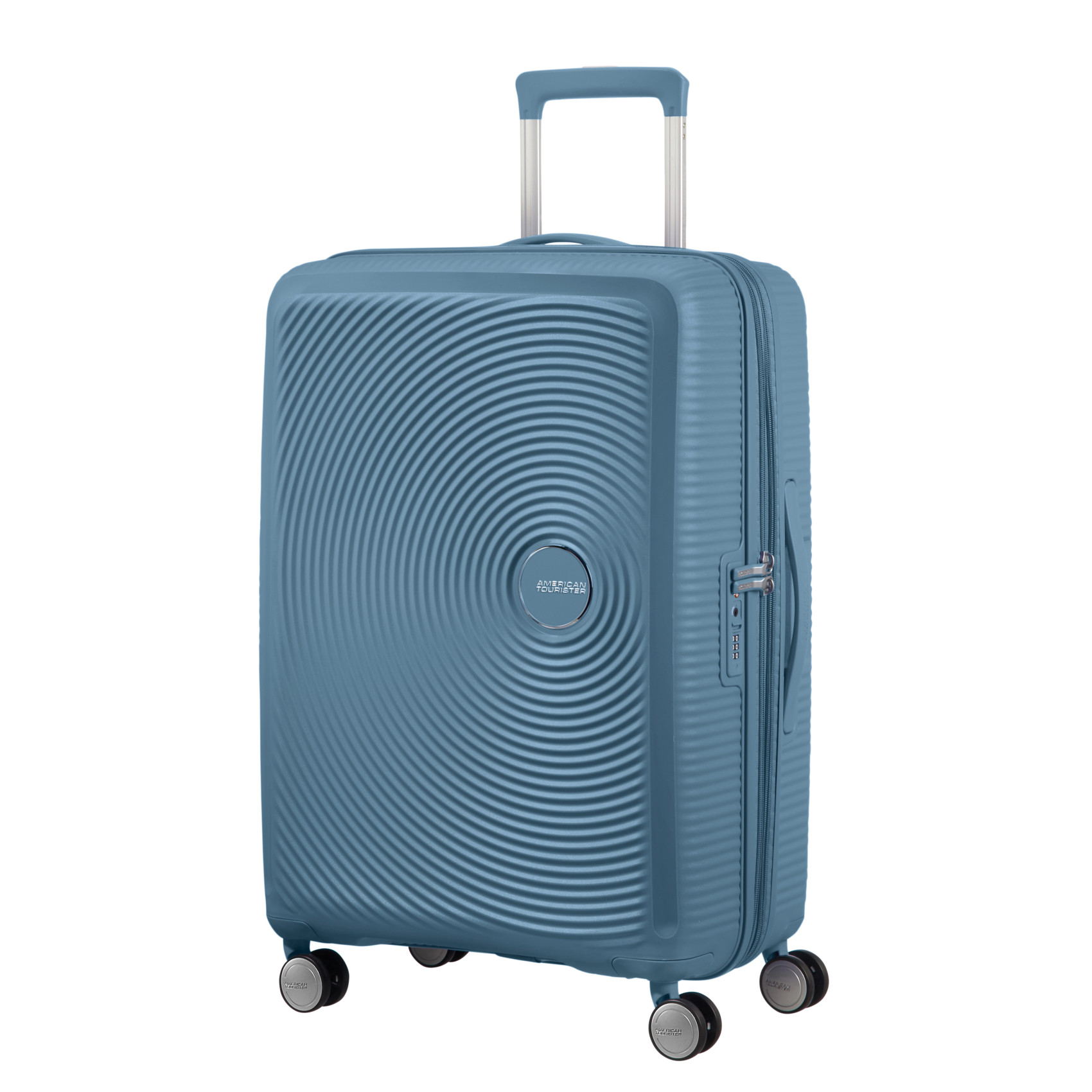 Suitcase with 4 wheels size M AMERICAN TOURISTER Blue