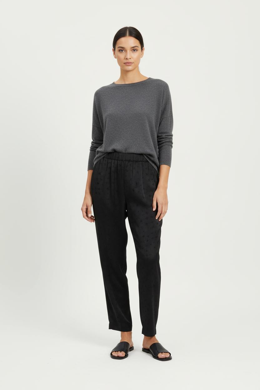 Pantalon TARA JARMON - Seconde Main Noir