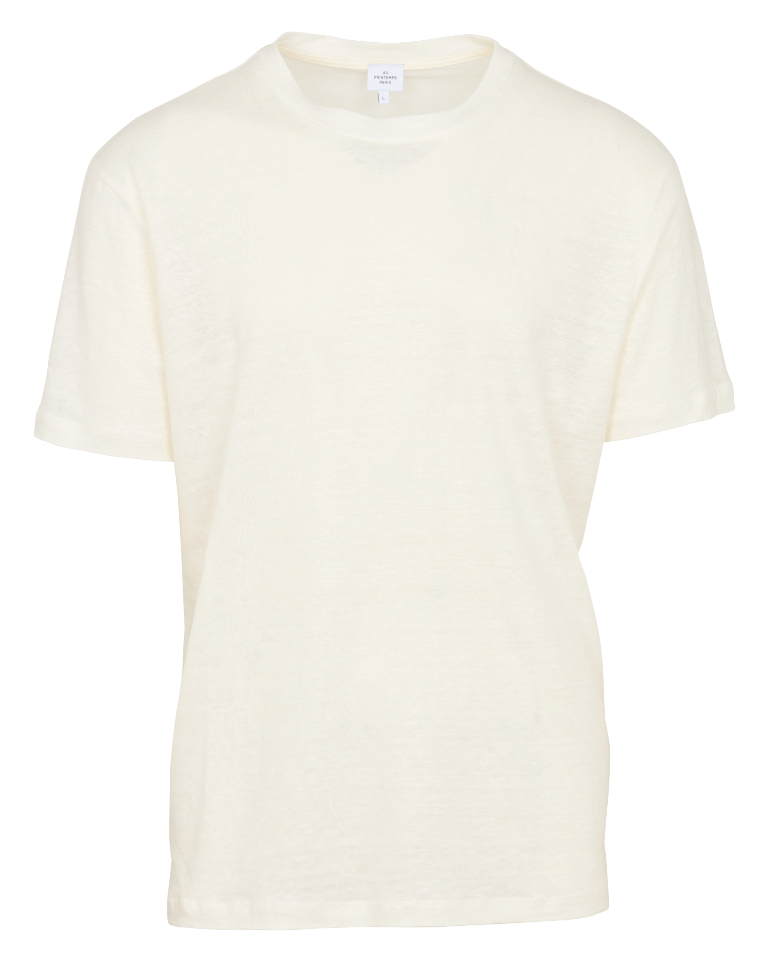 Oversized linen t-shirt AU PRINTEMPS PARIS