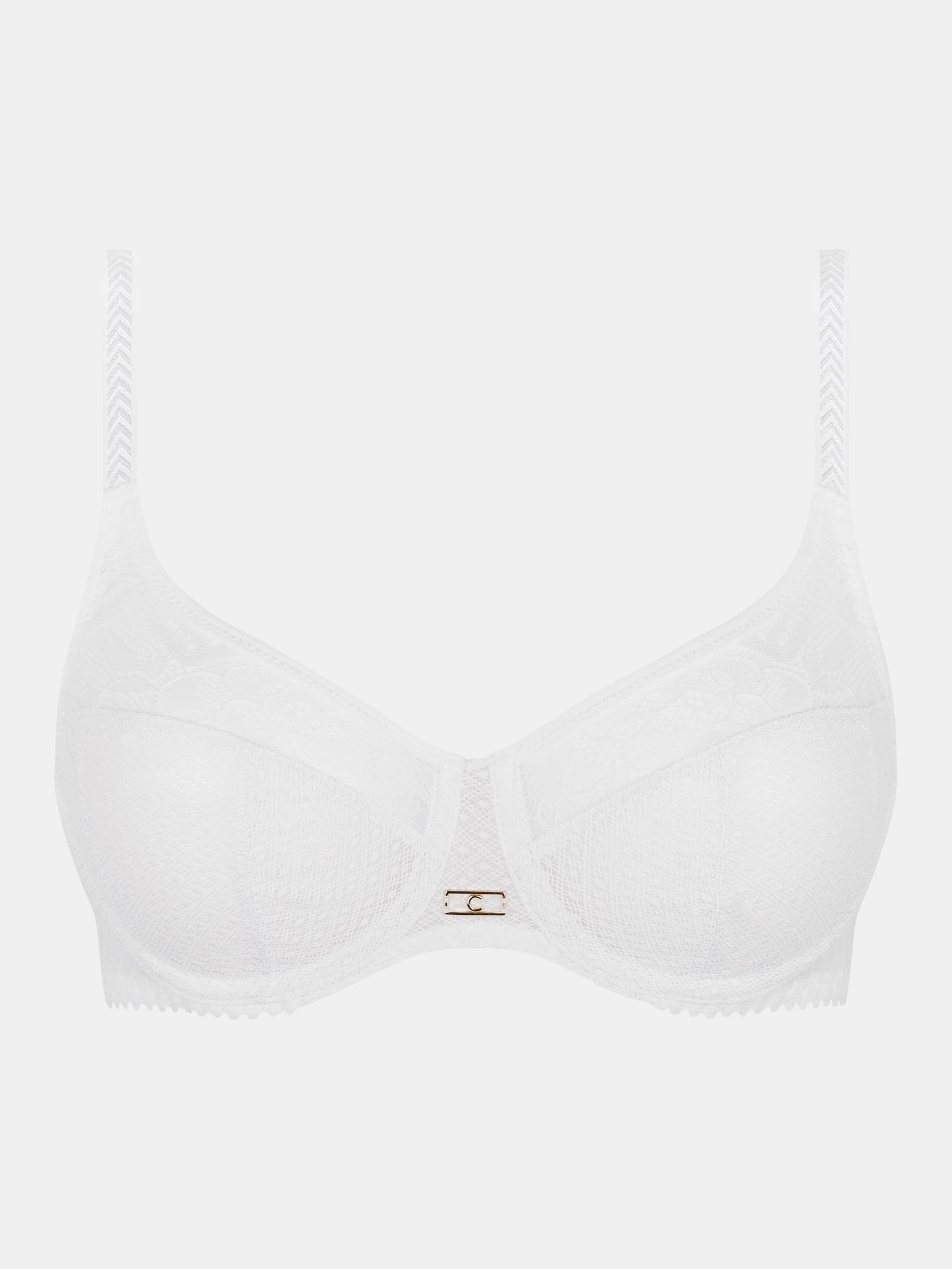 Full-cup bra CHANTELLE White